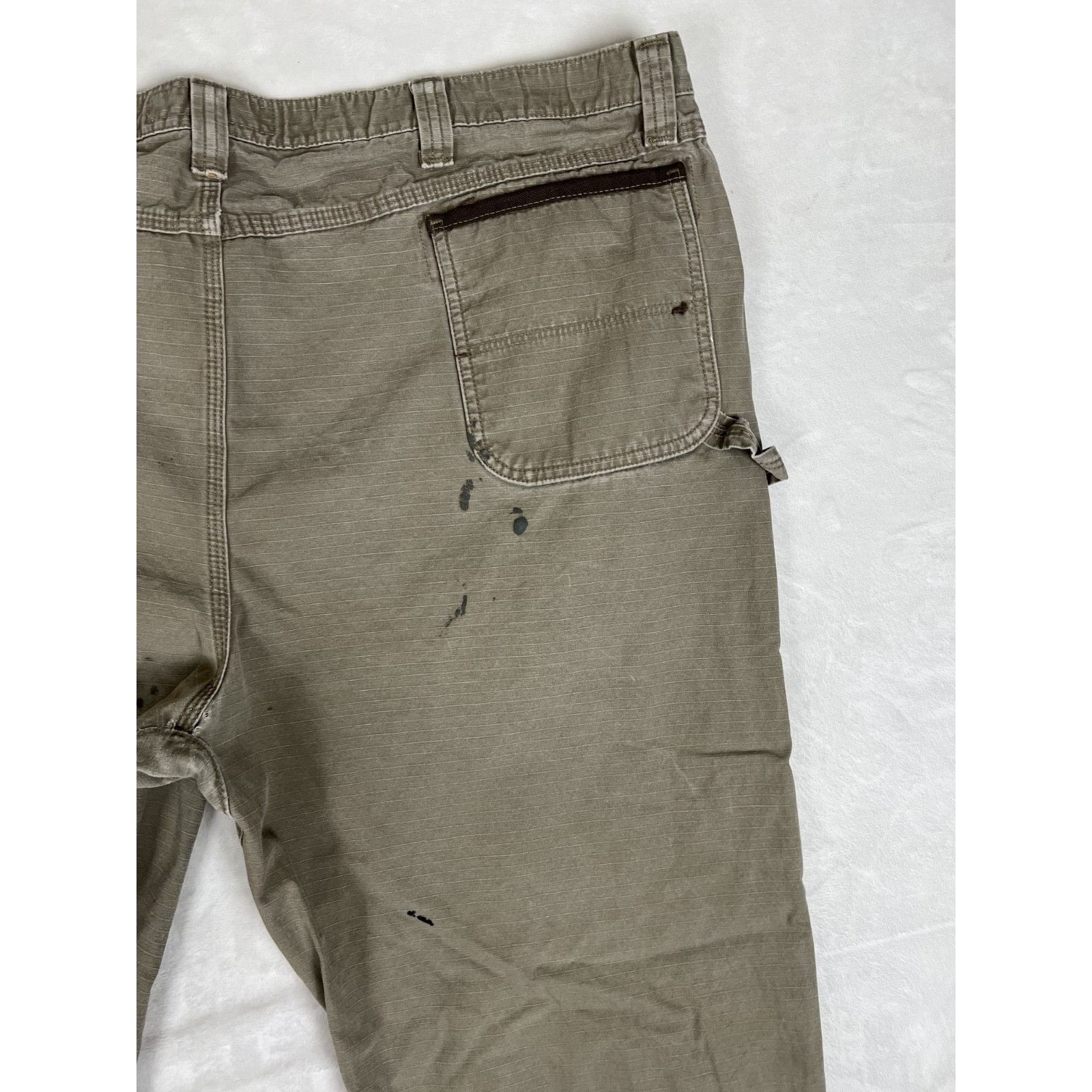 Wrangler Wrangler Riggs Workwear Pants Mens 44x34 Green Carpenter Ut Size US 44 / EU 60 - 13 Thumbnail