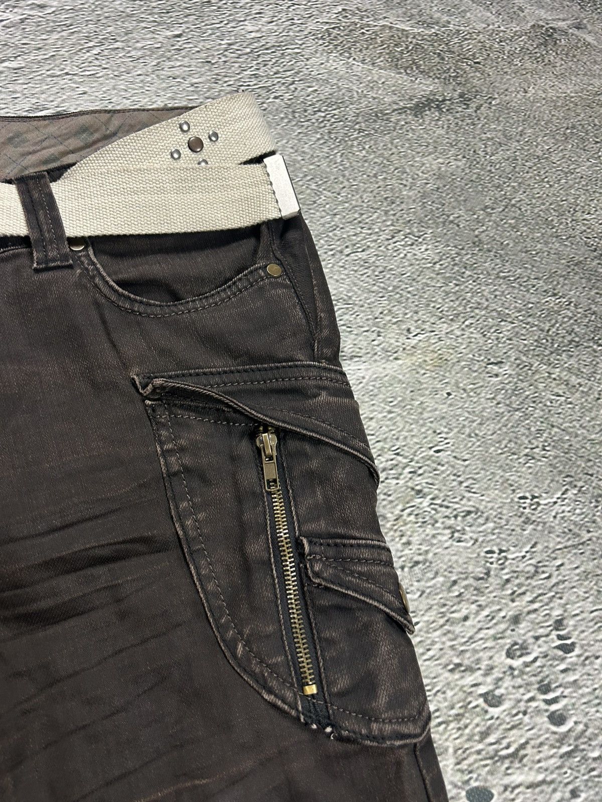 Other Y2K jeans flared brown cargo Size US 32 / EU 48 - 3 Thumbnail