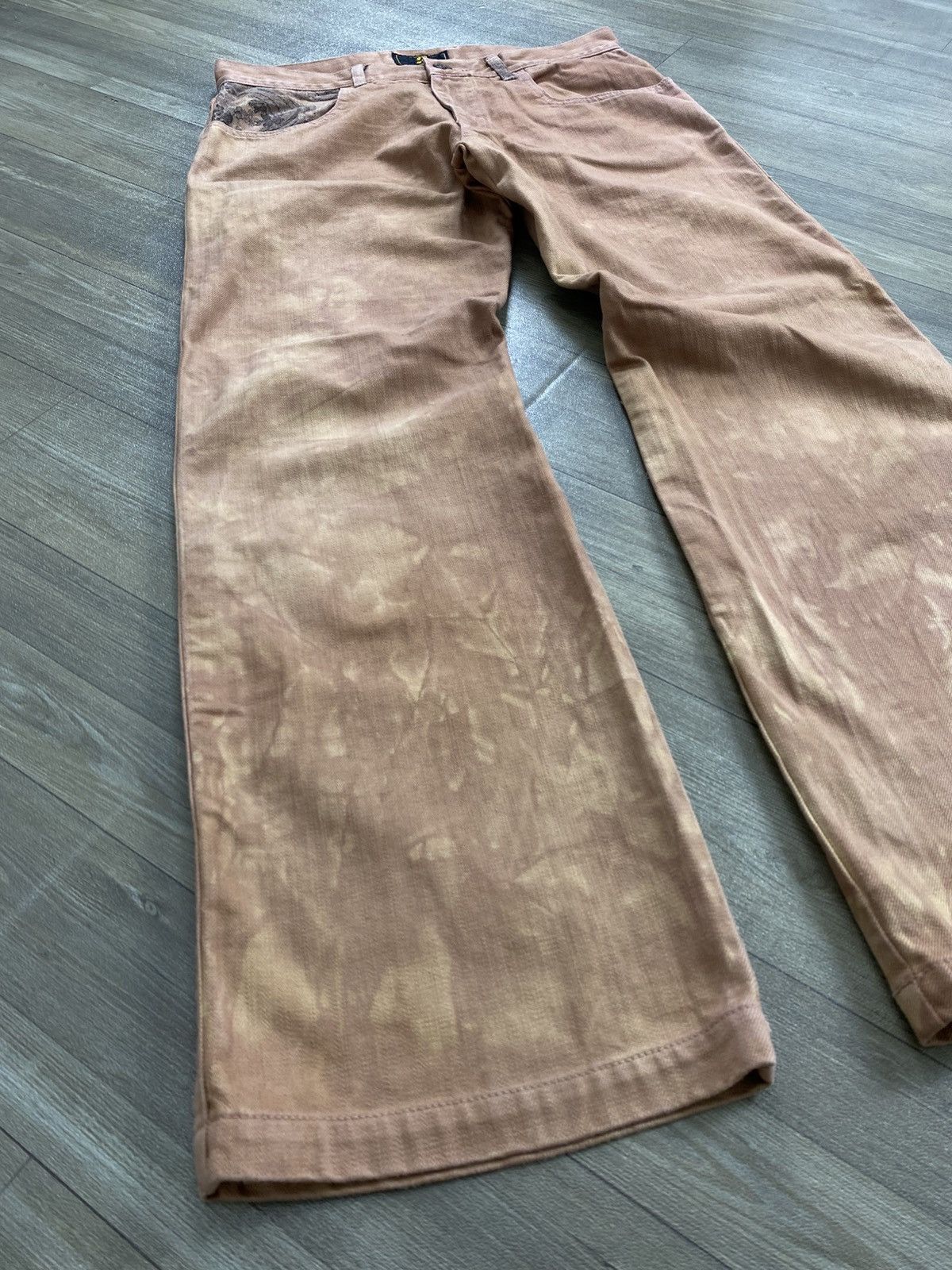 Mizra Jeans Kyoto Rare Mizra Kyoto Reconstructed Hybird Patch Seasoned Denim Size US 34 / EU 50 - 3 Thumbnail