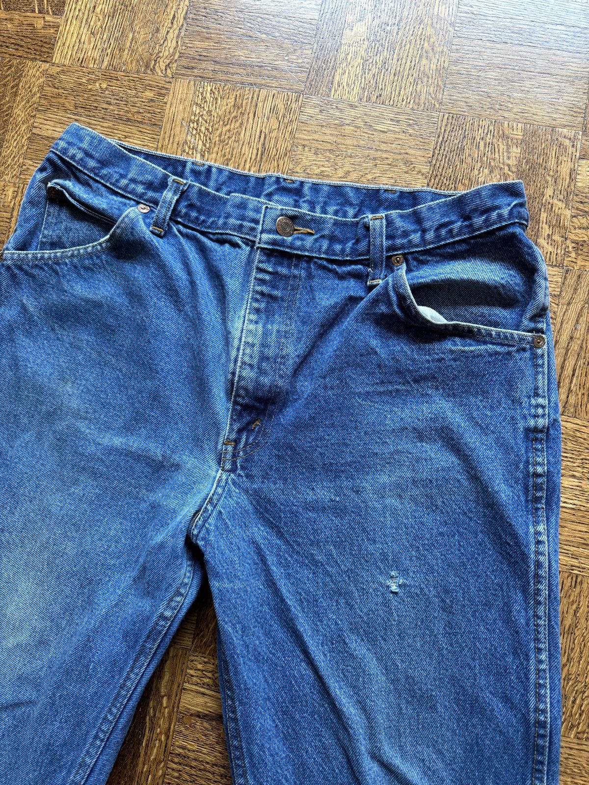 Sears Vintage 70s Sears Roebuck Denim Jeans Size US 33 - 8 Thumbnail