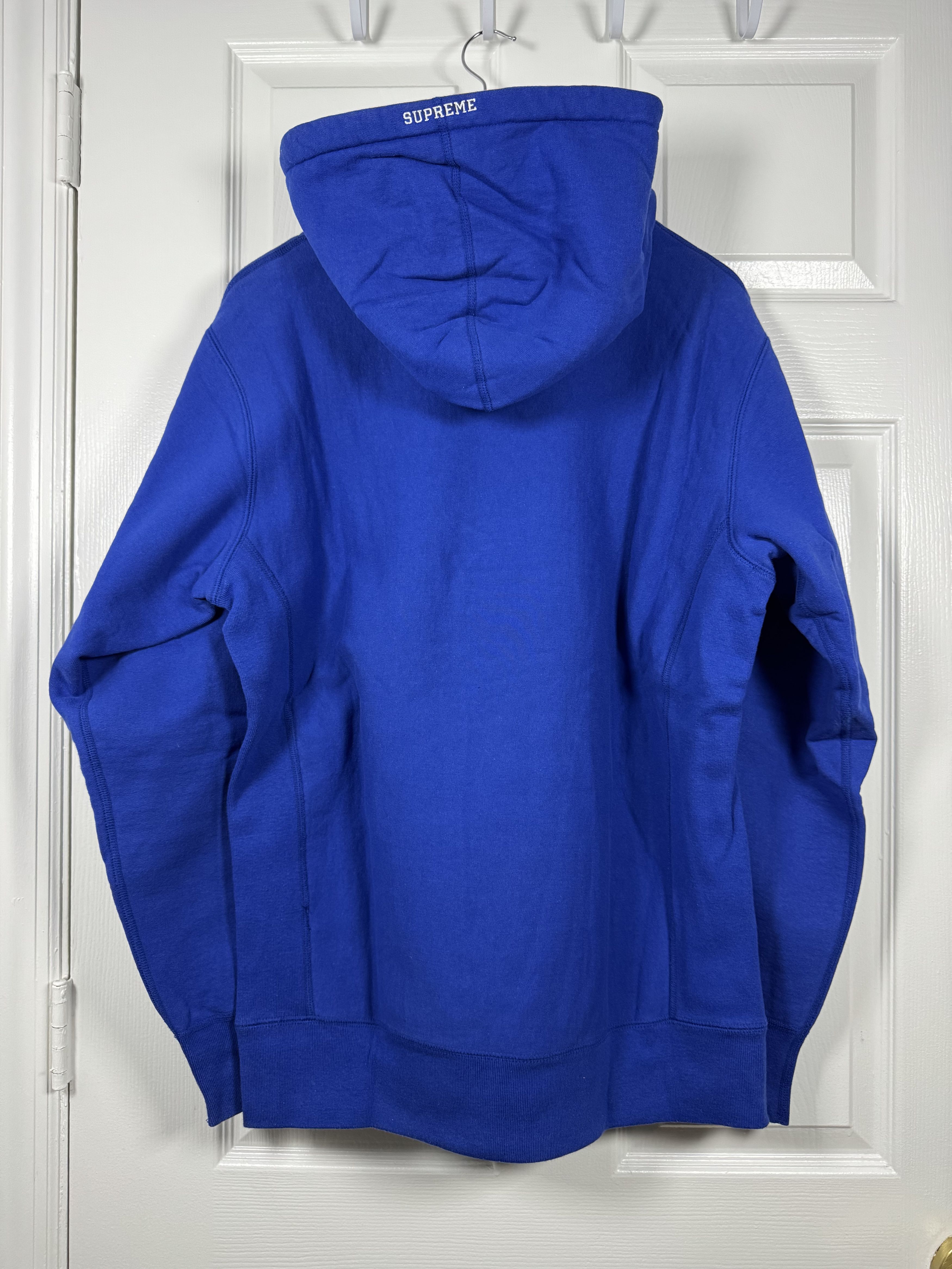 Supreme S Logo Hooded Sweatshirt Royal Blue Large Size US L / EU 52-54 / 3 - 5 Thumbnail
