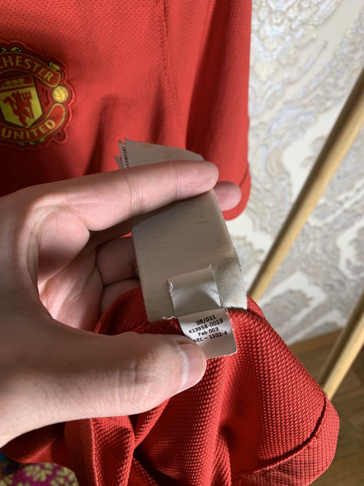 Nike VINTAGE NIKE FC MANCHESTER UNITED ENGLAND SOCCER JERSEY Y2K Size US S / EU 44-46 / 1 - 6 Thumbnail