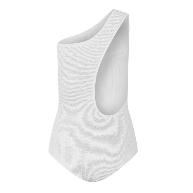 Bottega Veneta Bottega Veneta Bv Swimsuit in White Size L / US 10 / IT 46 - 2 Thumbnail