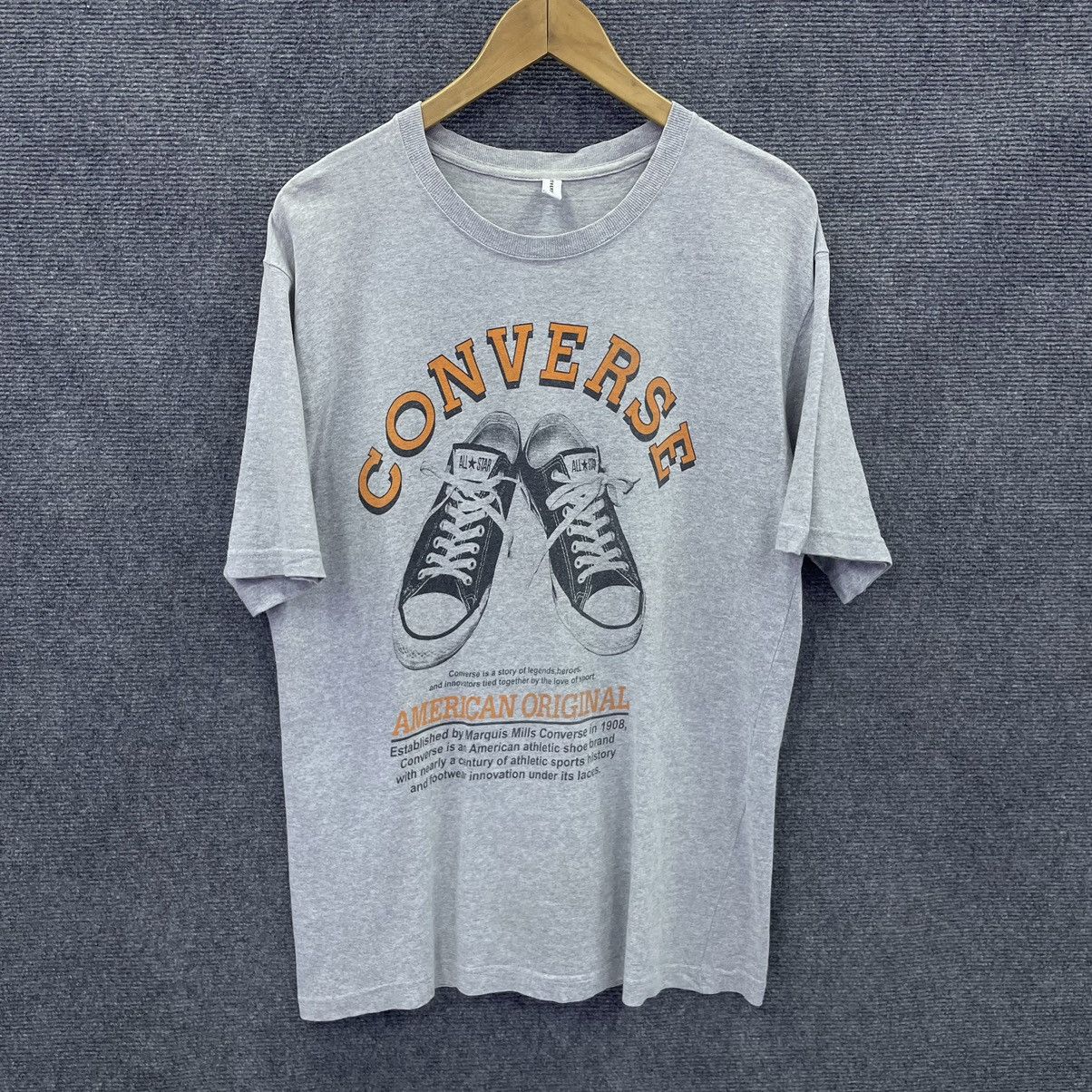 Converse × Vintage Vintage 2000s Converse Chuck Taylor T Shirt Size US L / EU 52-54 / 3 - 1 Thumbnail