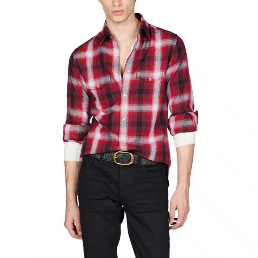 Tom Ford o1loc1c1124 HDS001 Slim Shirt in Multicolor Size US L / EU 52-54 / 3 - 1 Preview
