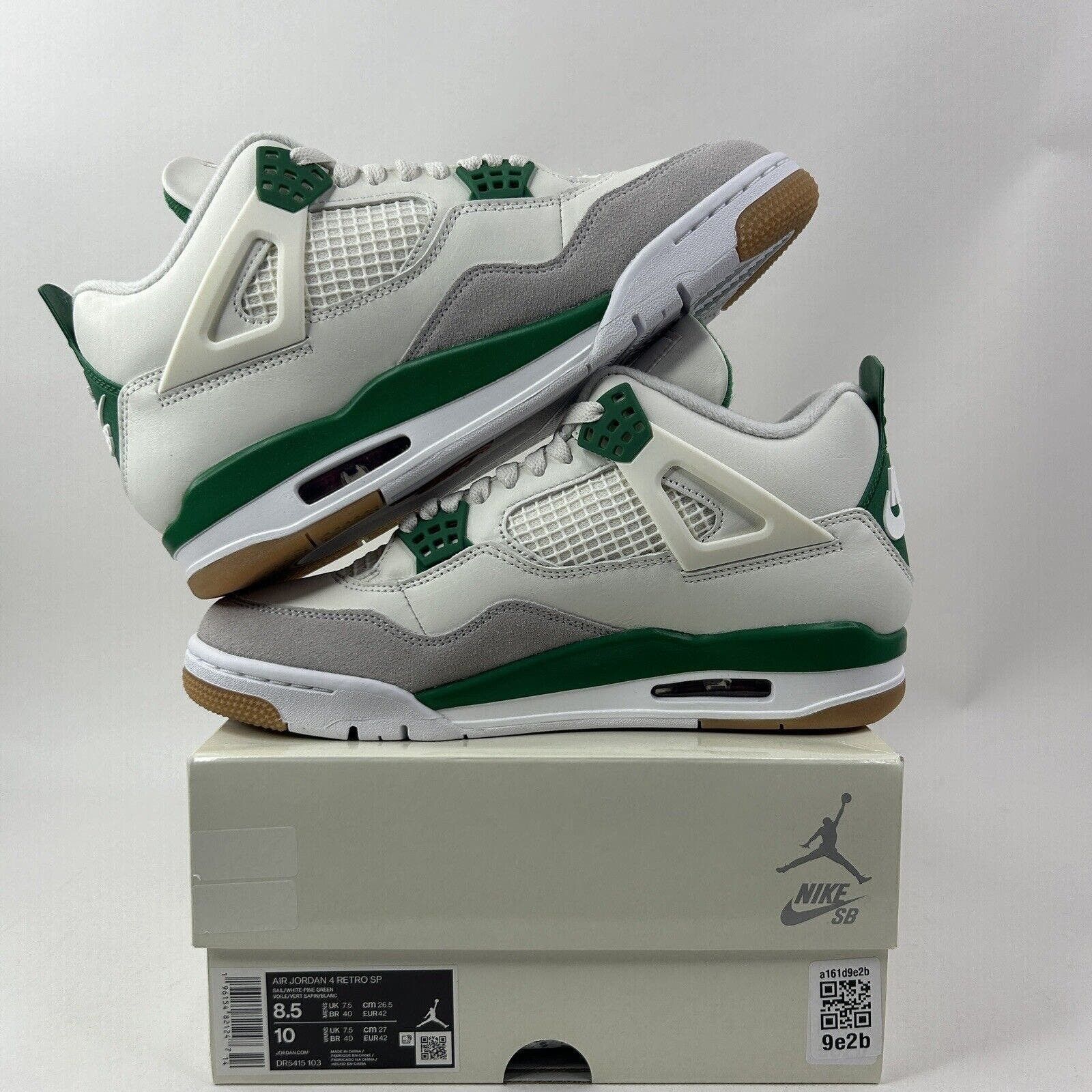 Nike Air Jordan 4 Retro SP x Nike SB “Pine Green” 2024