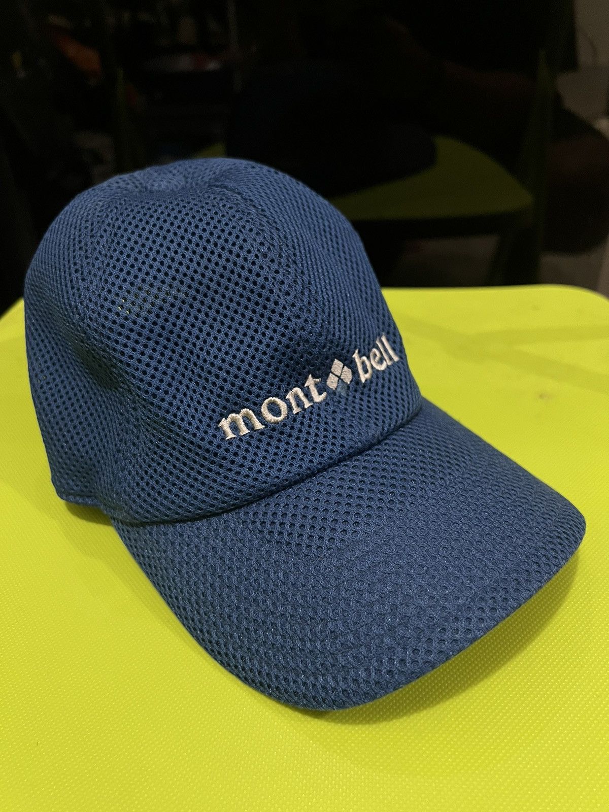 Japanese Brand × Montbell MONTBELL Embroidery Spellout Full Mesh Adjustable Cap Size ONE SIZE - 2 Thumbnail