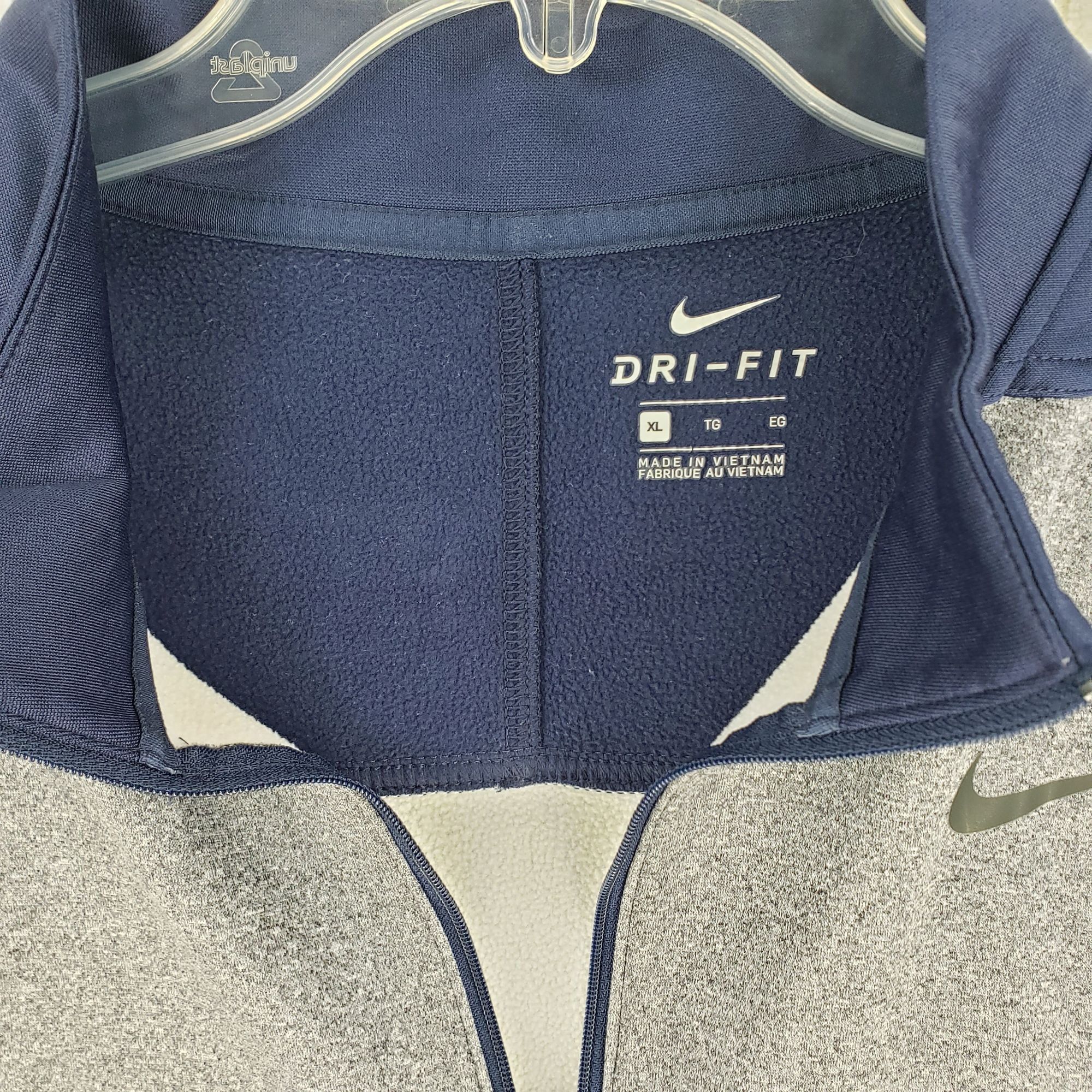 Nike Nike Mens Dri-Fit Quarter-Zip Pullover Sweatshirt XL Gray & Size US XL / EU 56 / 4 - 6 Thumbnail