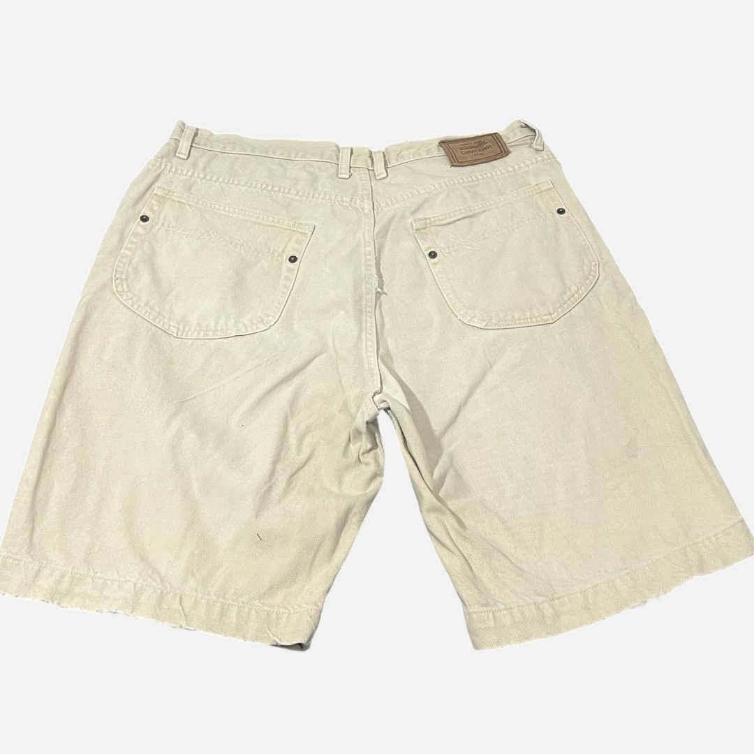 Calvin Klein Vintage 90s Calvin Klein Cream Denim Jeans Jorts Size US 36 / EU 52 - 4 Thumbnail