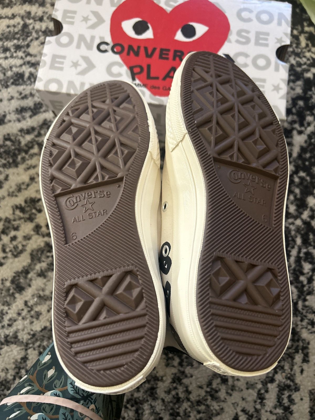 Comme des Garcons PLAY COMME des GARÇONS PLAY Converse Edition Chuck 70 Sneaker Size US 8 / IT 38 - 6 Thumbnail