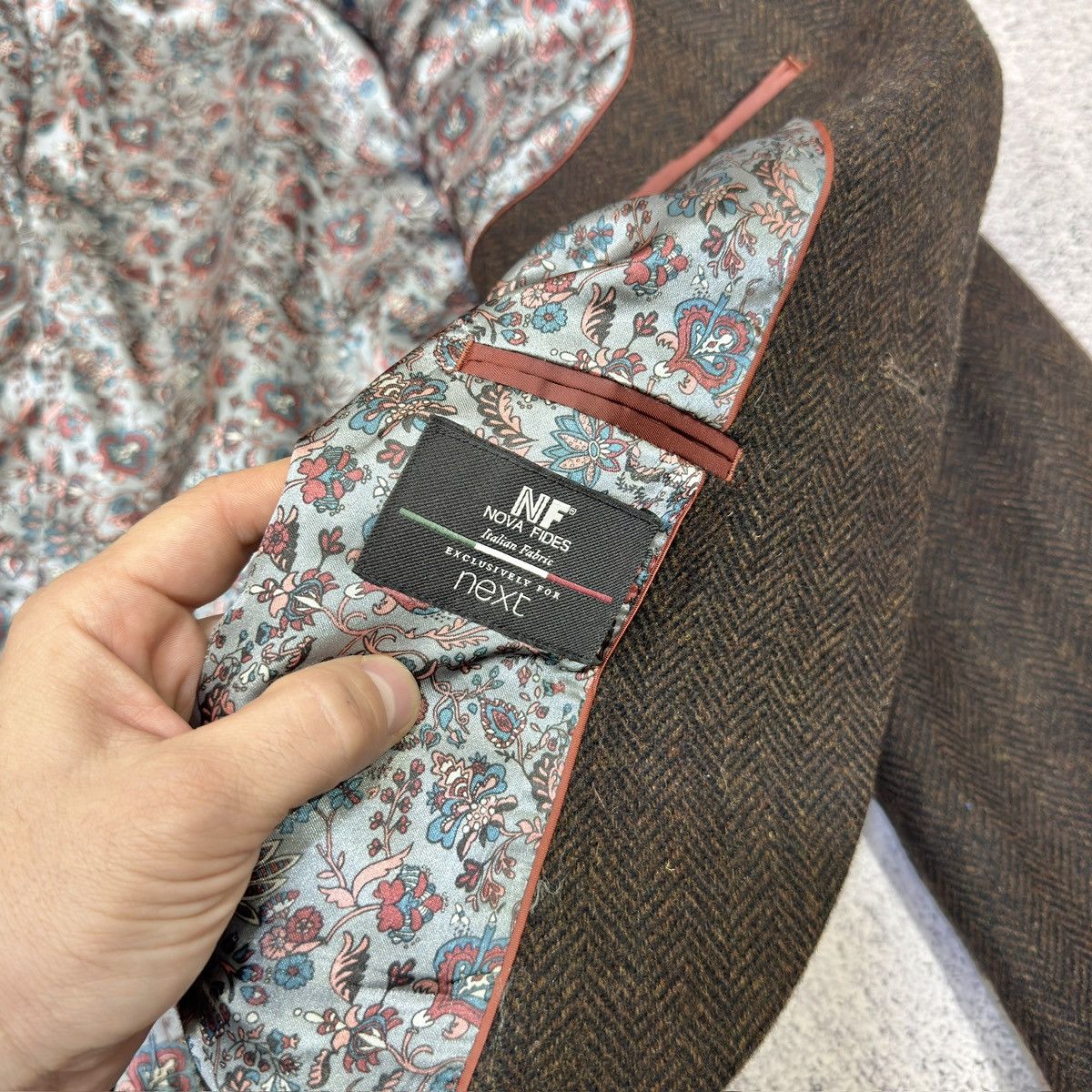 NEXT Next Wool Blazer 42/107cm Slim Fit Size 42S - 12 Thumbnail