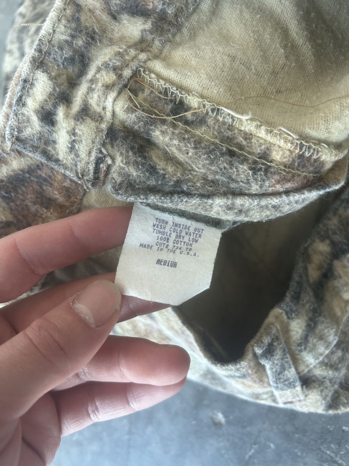 Realtree × Vintage Vintage 90s Realtree Cargo Pants Baggy Fit Size US 34 / EU 50 - 5 Thumbnail
