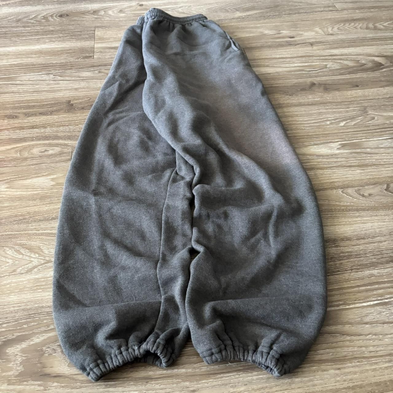 Russell Athletic Crazy Vintage 90s Baggy Faded Grey Russell Essential Sweatpants! Fits M Size US 30 / EU 46 - 3 Thumbnail