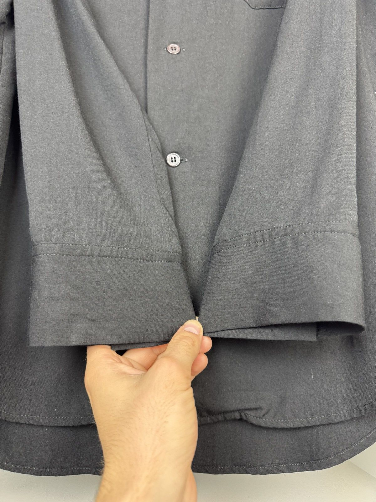 Y's Y's Yohji Yamamoto Women's Button Up Shirt Size 2 Size M / US 6-8 / IT 42-44 - 13 Thumbnail