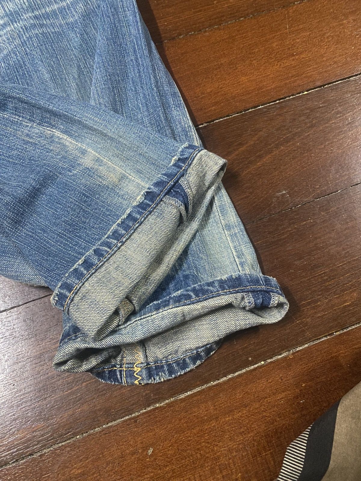 14th Addiction 💥💥 Japanes Brand keiji itakura made in japan Jeans Size US 33 - 19 Thumbnail
