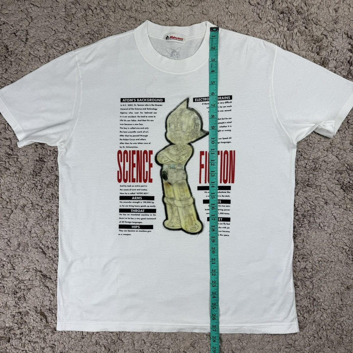 Japanese Brand Vintage Anime Japan Astro Boy 3D Hologram T-shirt Size US L / EU 52-54 / 3 - 15 Thumbnail