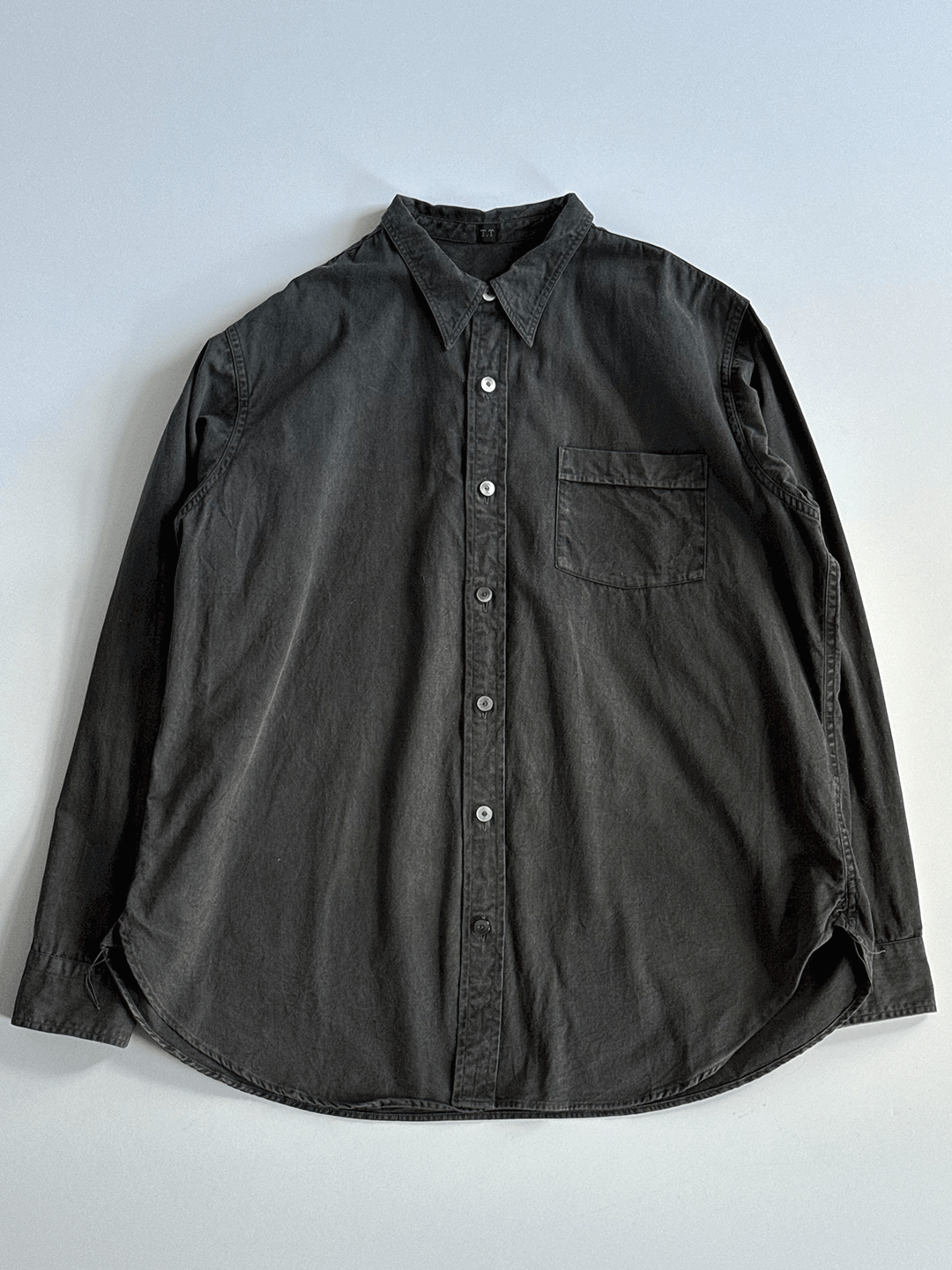 Taiga Takahashi Sumi Ink Dyed Pocket Shirt