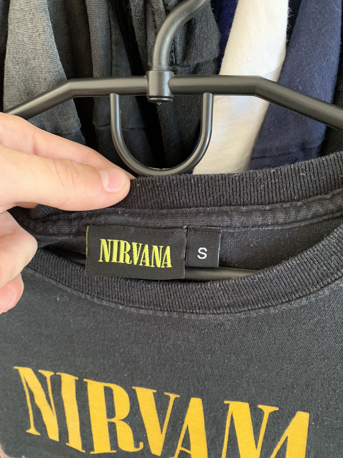 Nirvana × Vintage 🔥VINTAGE NIRVANA IN UTERO T-SHIRT Size US S / EU 44-46 / 1 - 4 Thumbnail