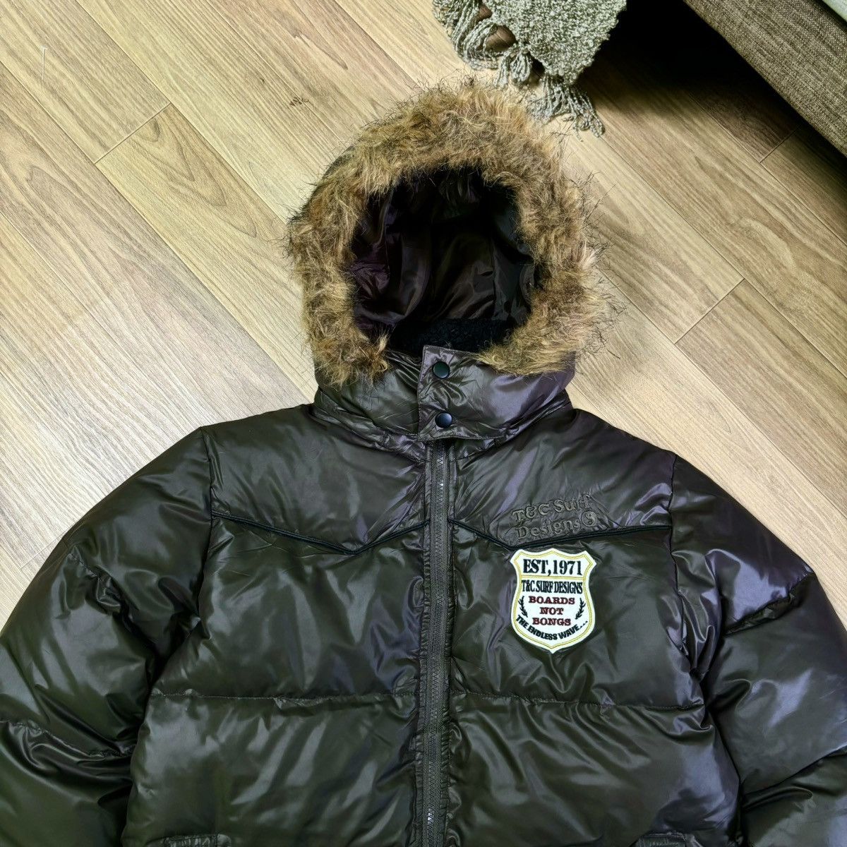 Vintage T&C Surf Fur jacket down puffer If6was9 LGB Style