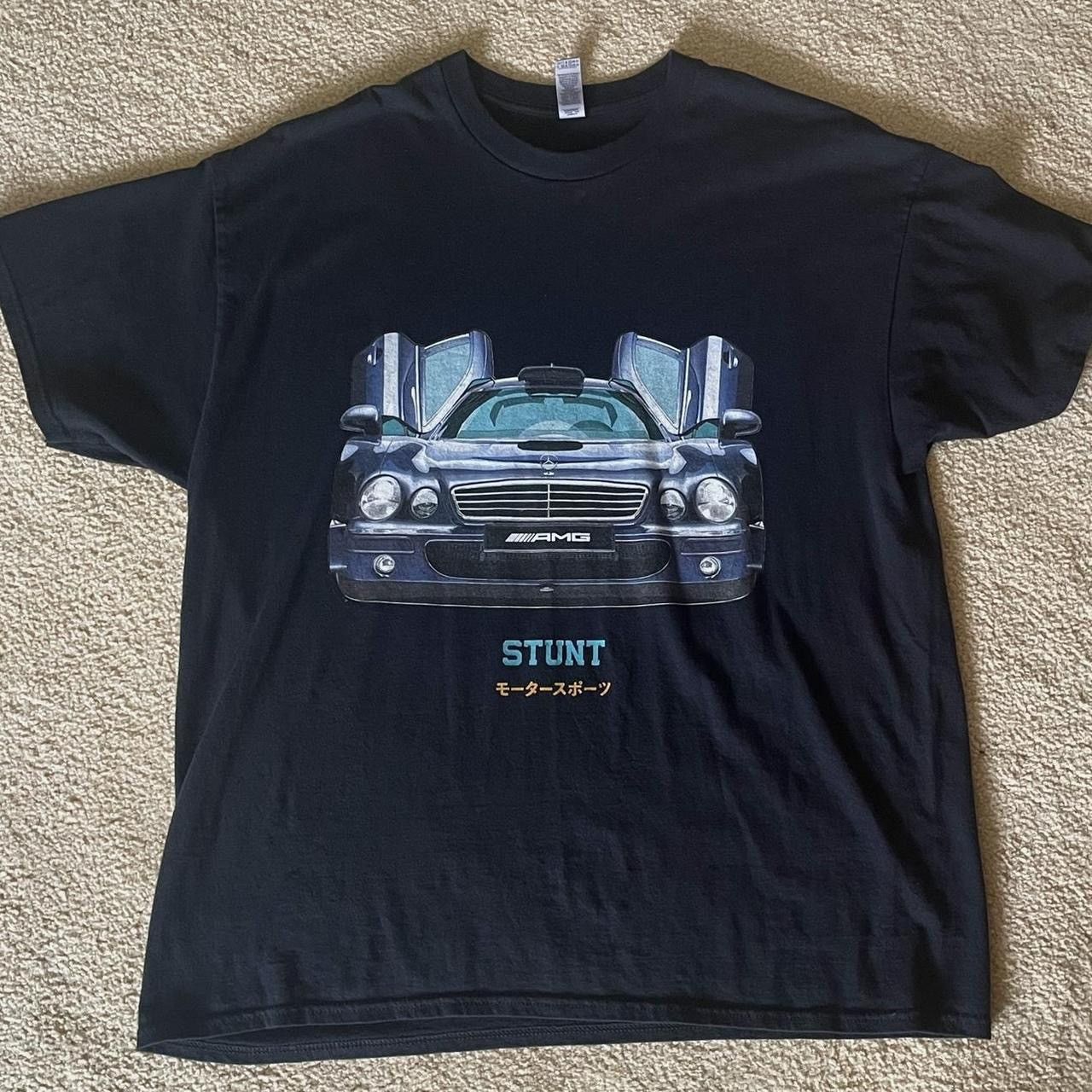 Japanese Brand × Vintage Mercedes Benz CLK GTR Shirt AMG Vintage Racecar Tee Size US M / EU 48-50 / 2 - 4 Thumbnail