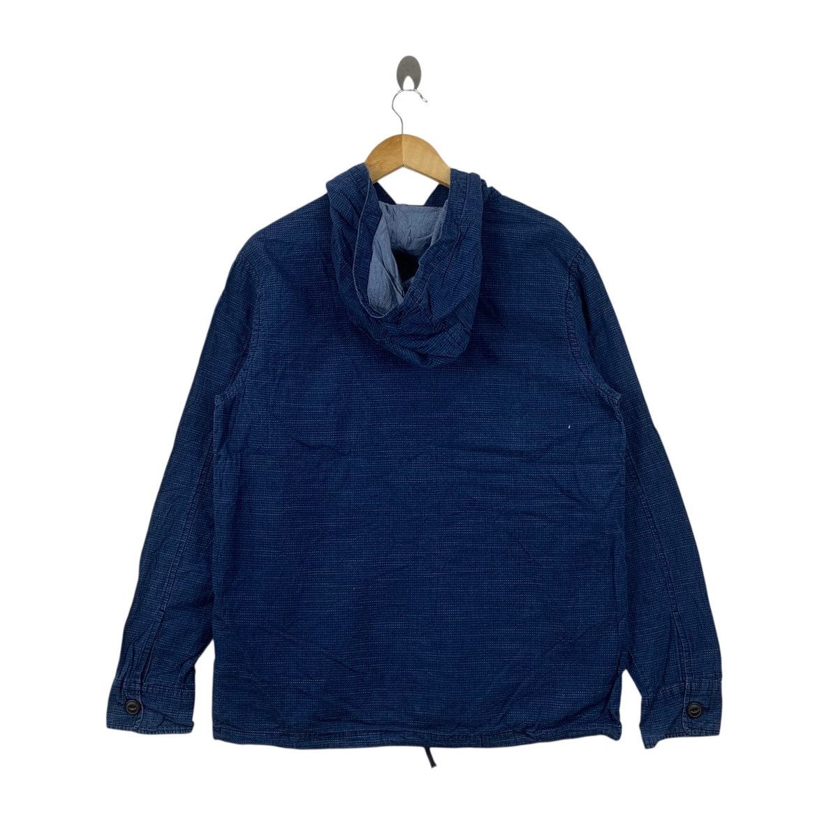 American Eagle Outfitters Vintage AMERICAN EAGLE OUTFITTERS Pure Indigo Hoodie Size US M / EU 48-50 / 2 - 6 Thumbnail
