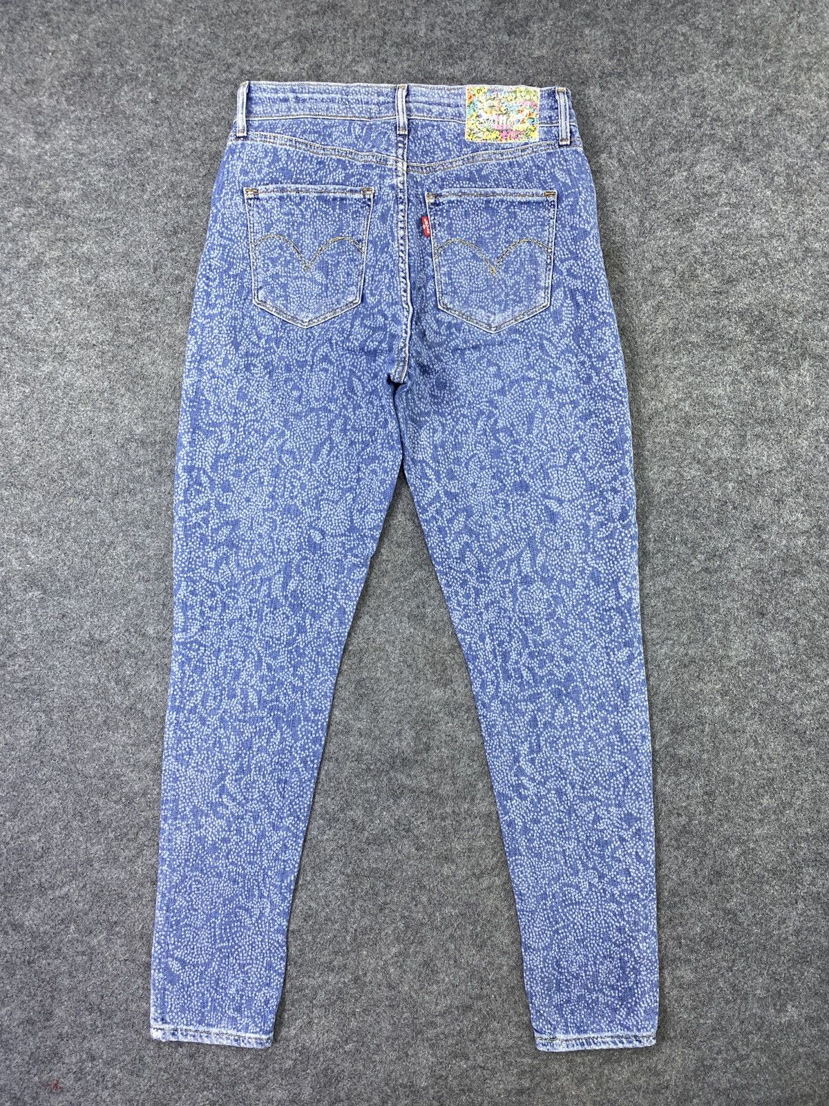 Jean Liberty X Levis Paislee High Rise Ankle Skinny Jeans - J1005 Size 27" / US 4 / IT 40 - 4 Thumbnail