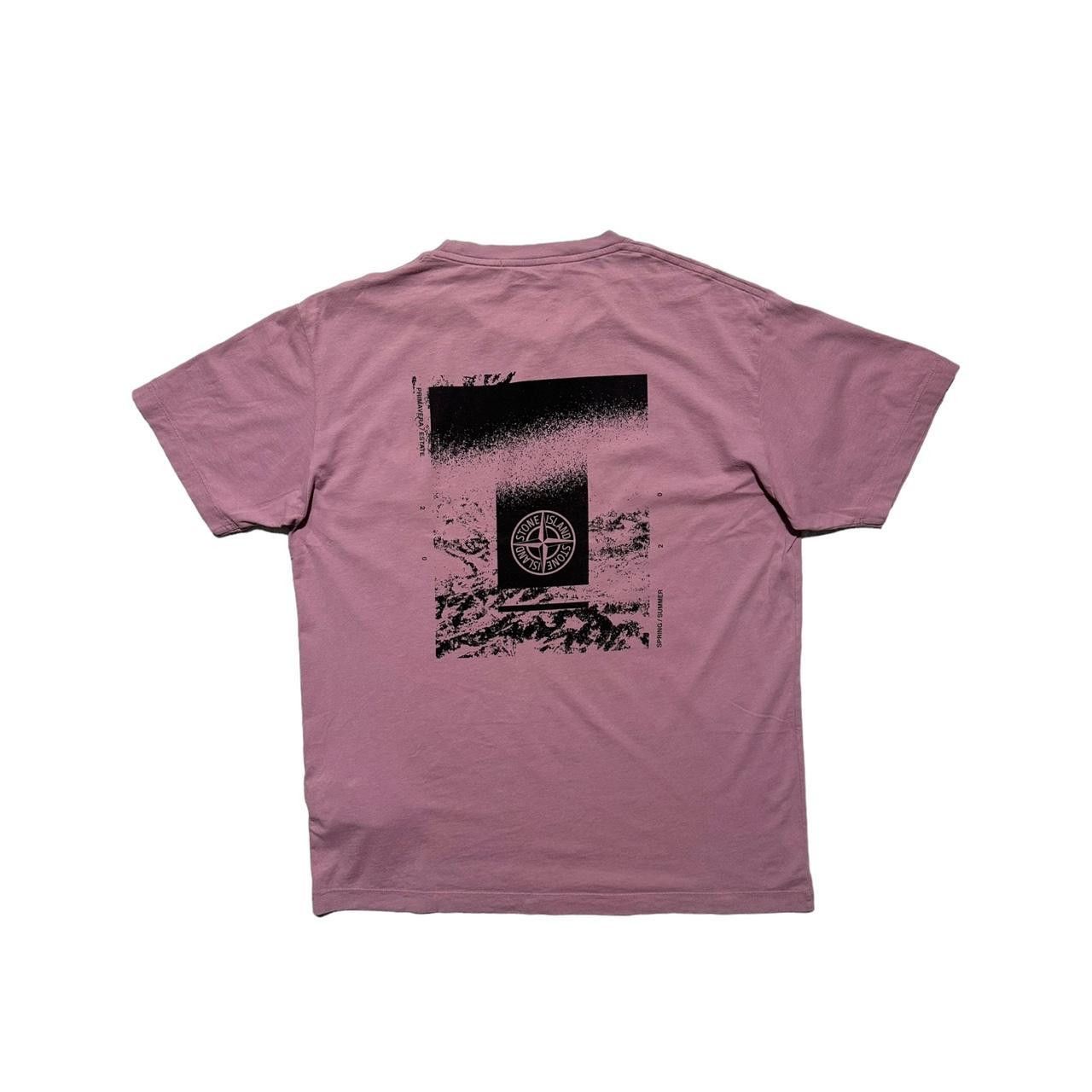 Stone Island Stone Island Graphic Short Sleeved T Shirt Size US XL / EU 56 / 4 - 1 Thumbnail