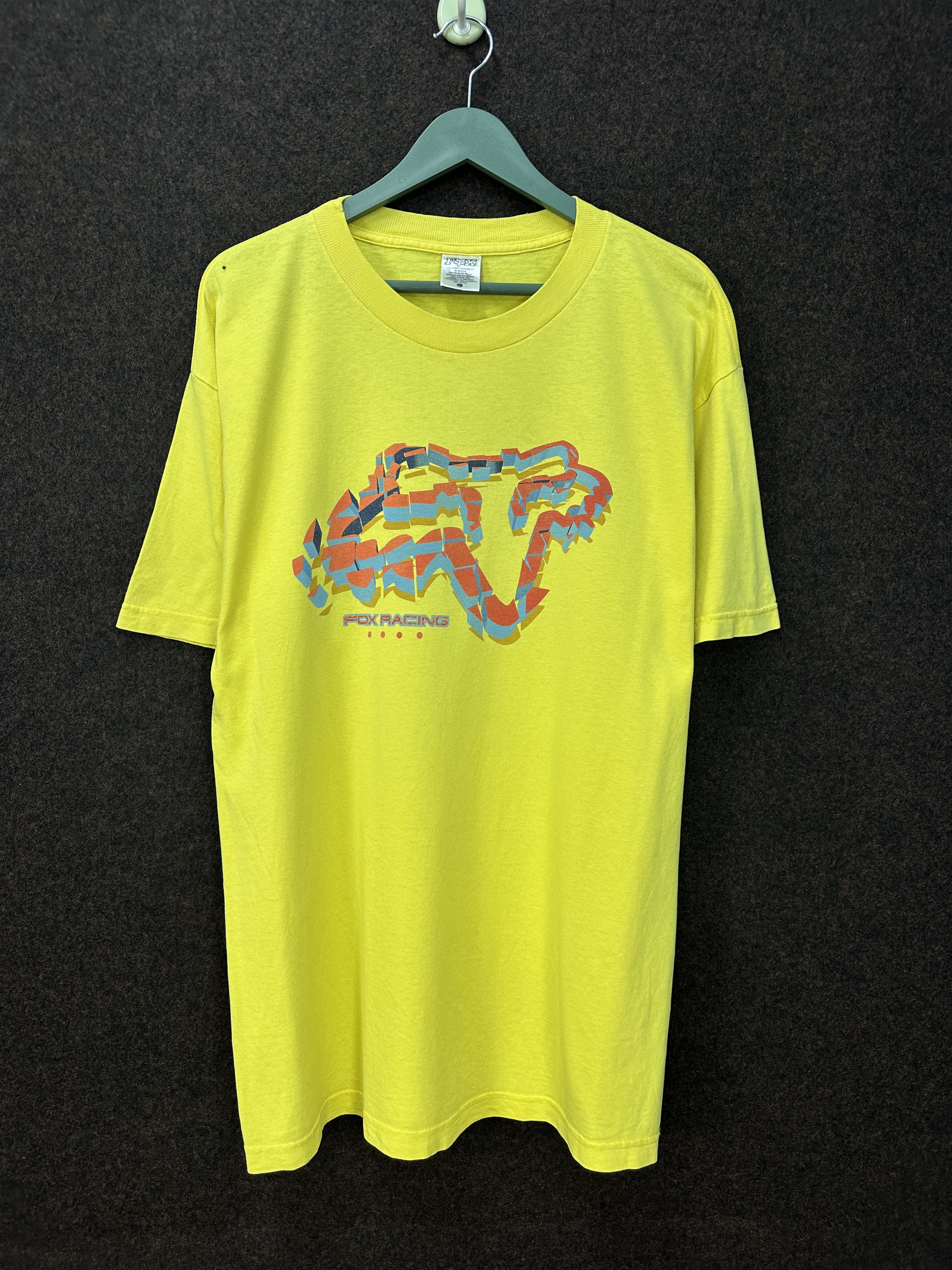 Fox Racing Vintage Fox Racing Tshirt A1054 Size US L / EU 52-54 / 3 - 1 Thumbnail