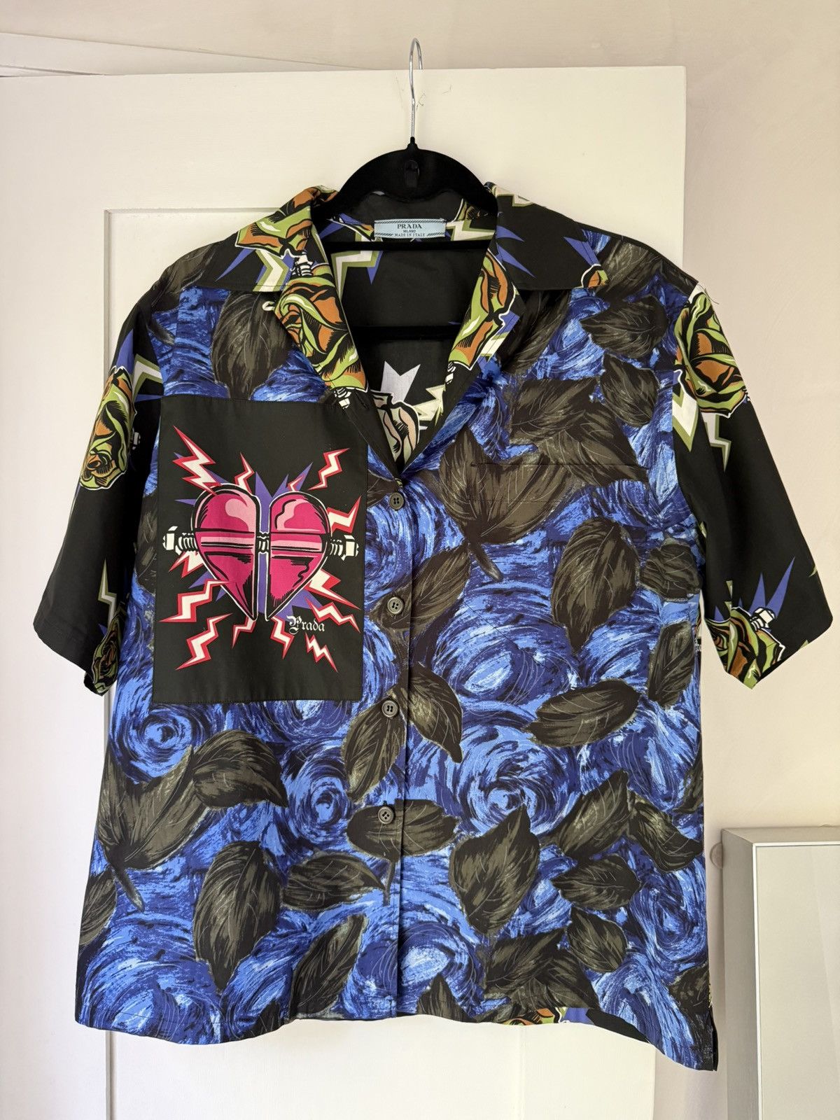 Prada Prada Frankenstein Bowling Shirt Size US M / EU 48-50 / 2 - 1 Thumbnail