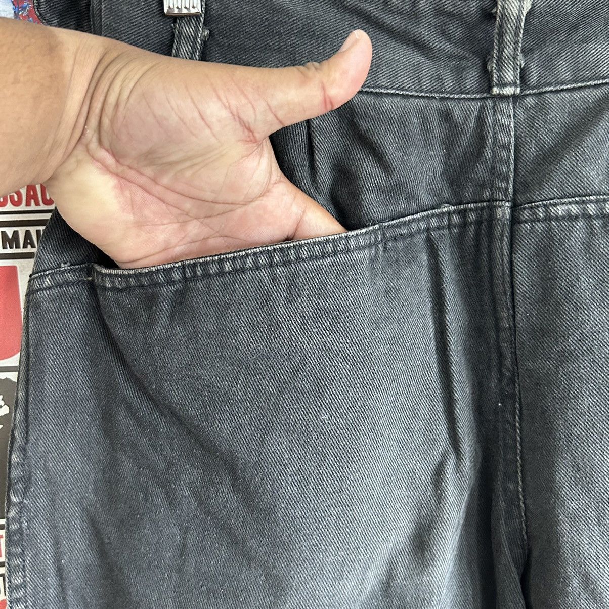 Japanese Brand Vintage Sanjego Faded Black Baggy Jeans Size US 29 - 12 Thumbnail