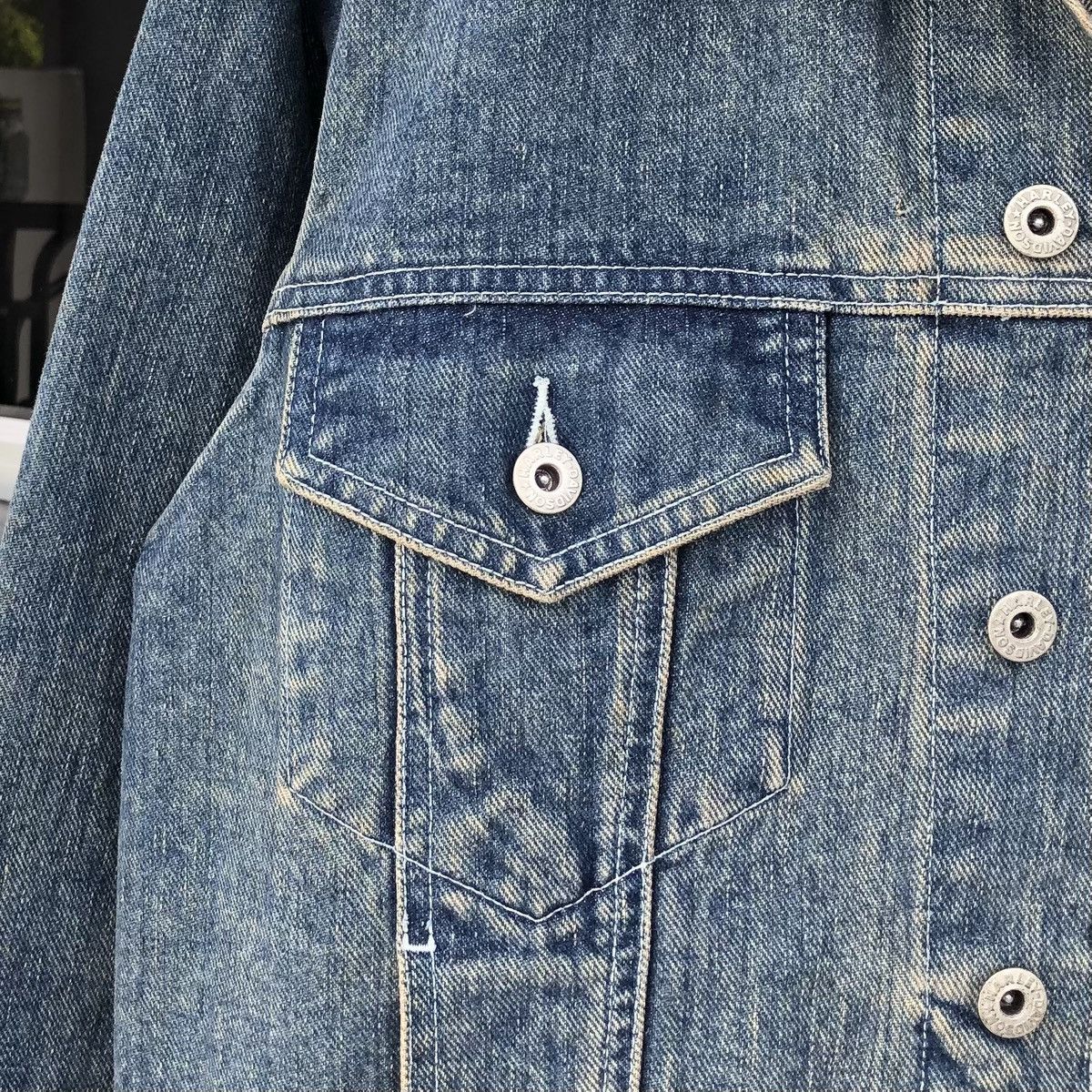 Harley Davidson Vintage Harley Davidson Patch Logo Denim Trucker Jacket Size US M / EU 48-50 / 2 - 9 Thumbnail