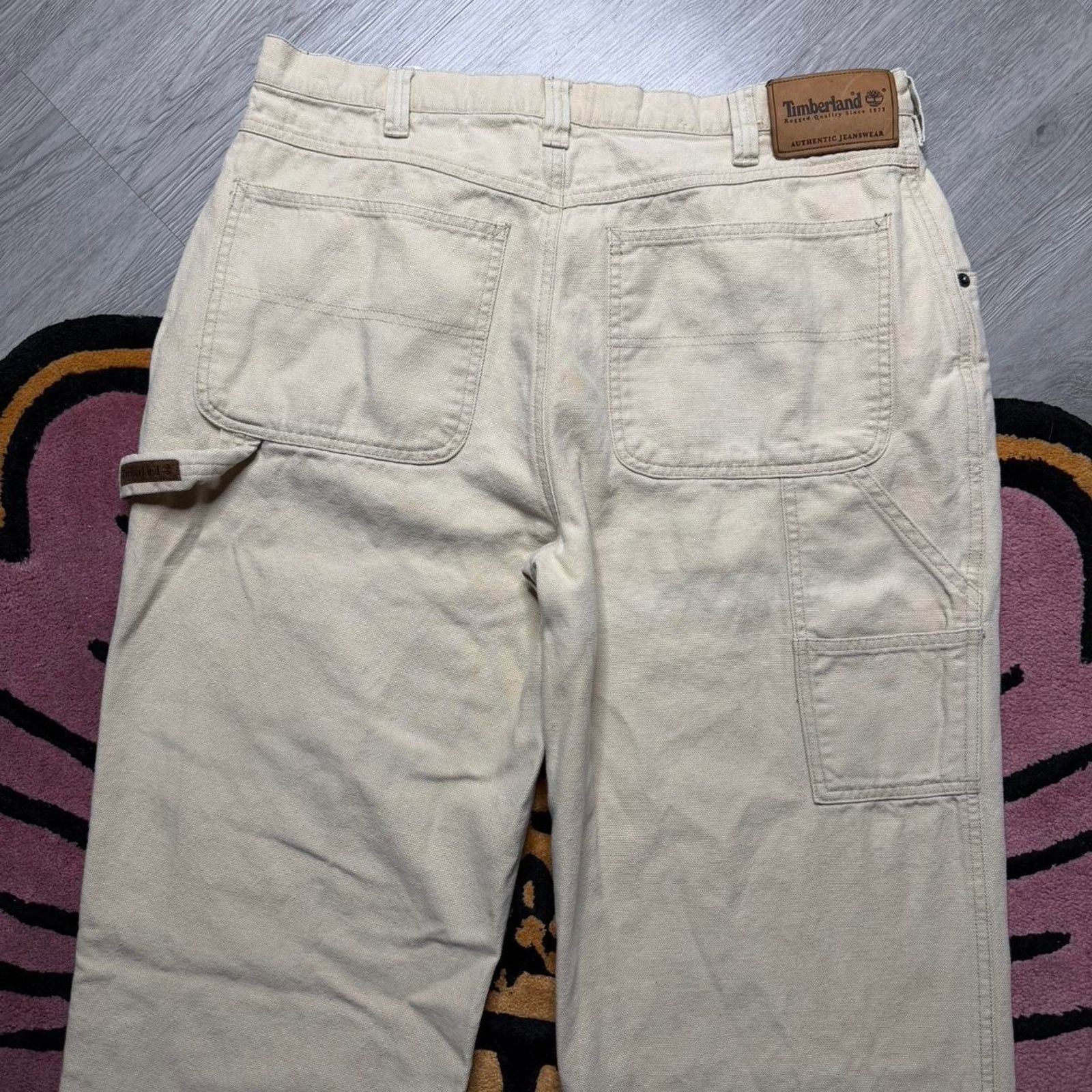 Timberland × Vintage Vintage Y2K Timberland Carpenter Style Work Pants Size 34 Size US 34 / EU 50 - 8 Thumbnail