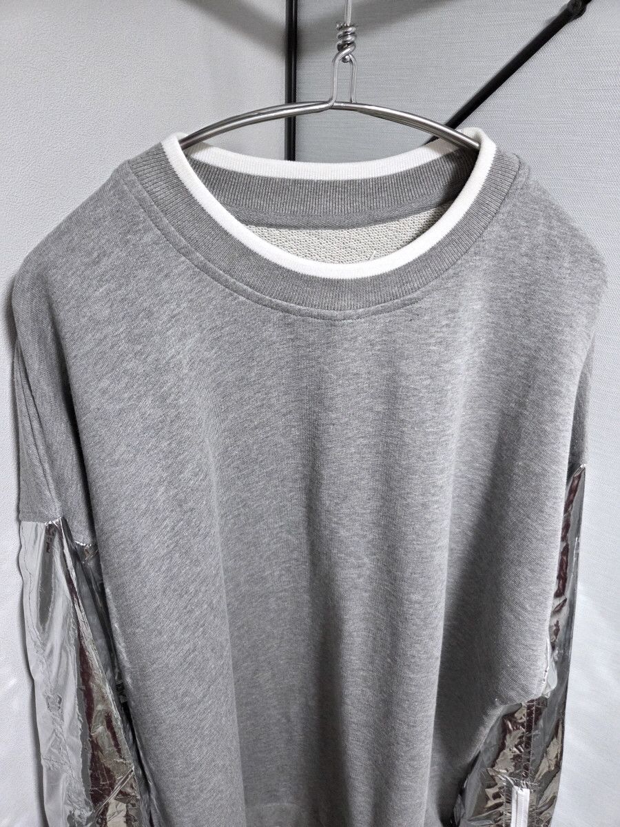 Maison Margiela MAISON MARGIELA 1 METALLIC SLEEVE SWEATSHIRT Size US L / EU 52-54 / 3 - 3 Thumbnail