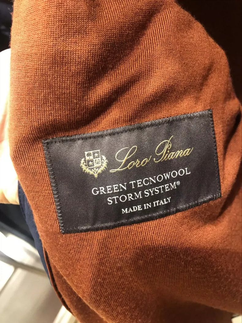 Loro Piana LORO PIANA Merino Knitted Jacket with Initial Wool Cut Size US M / EU 48-50 / 2 - 8 Thumbnail