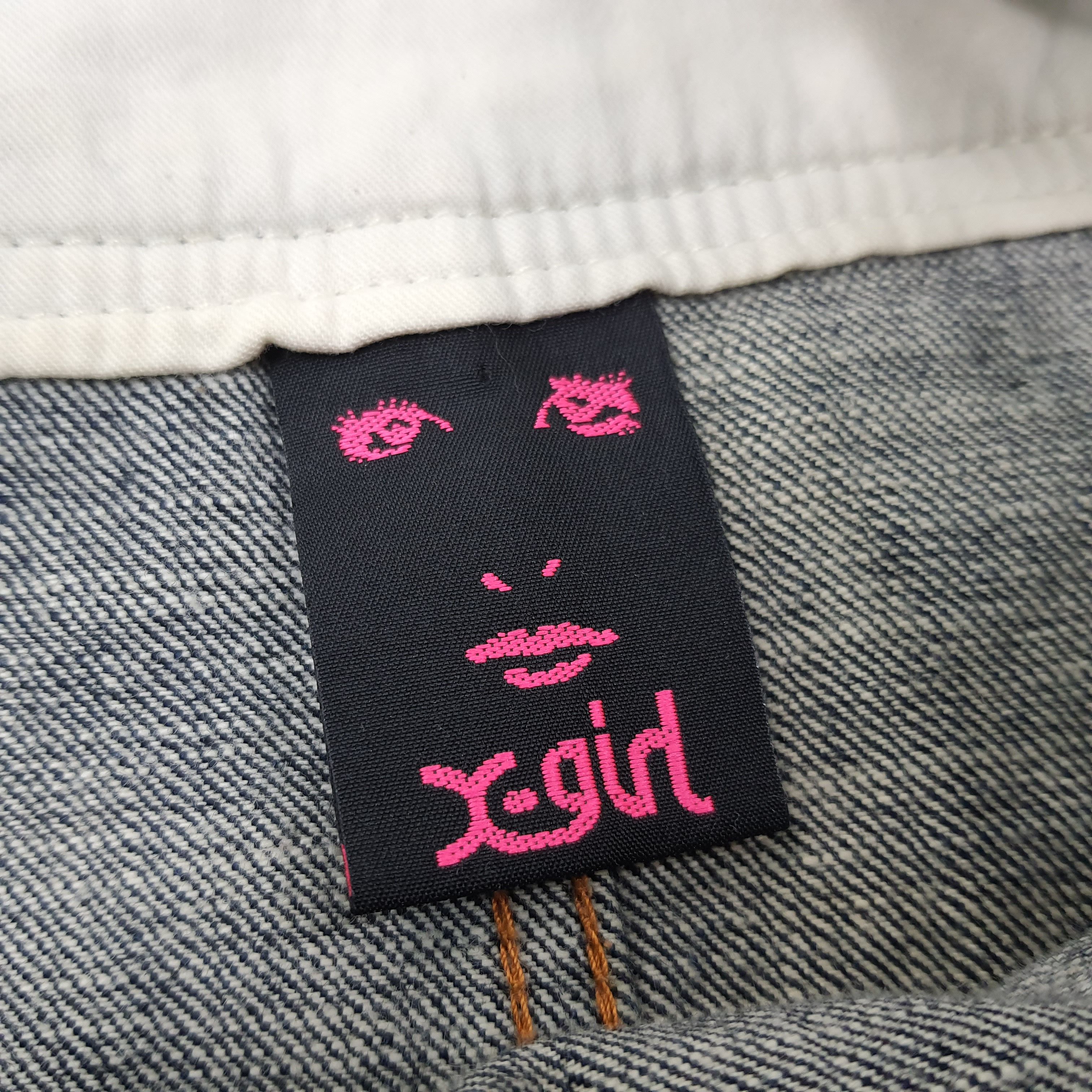 Other Vintage X-Girl Japan Streetwear Denim Jumpsuit C235N20 Size 36" / US 14 / IT 50 - 8 Thumbnail