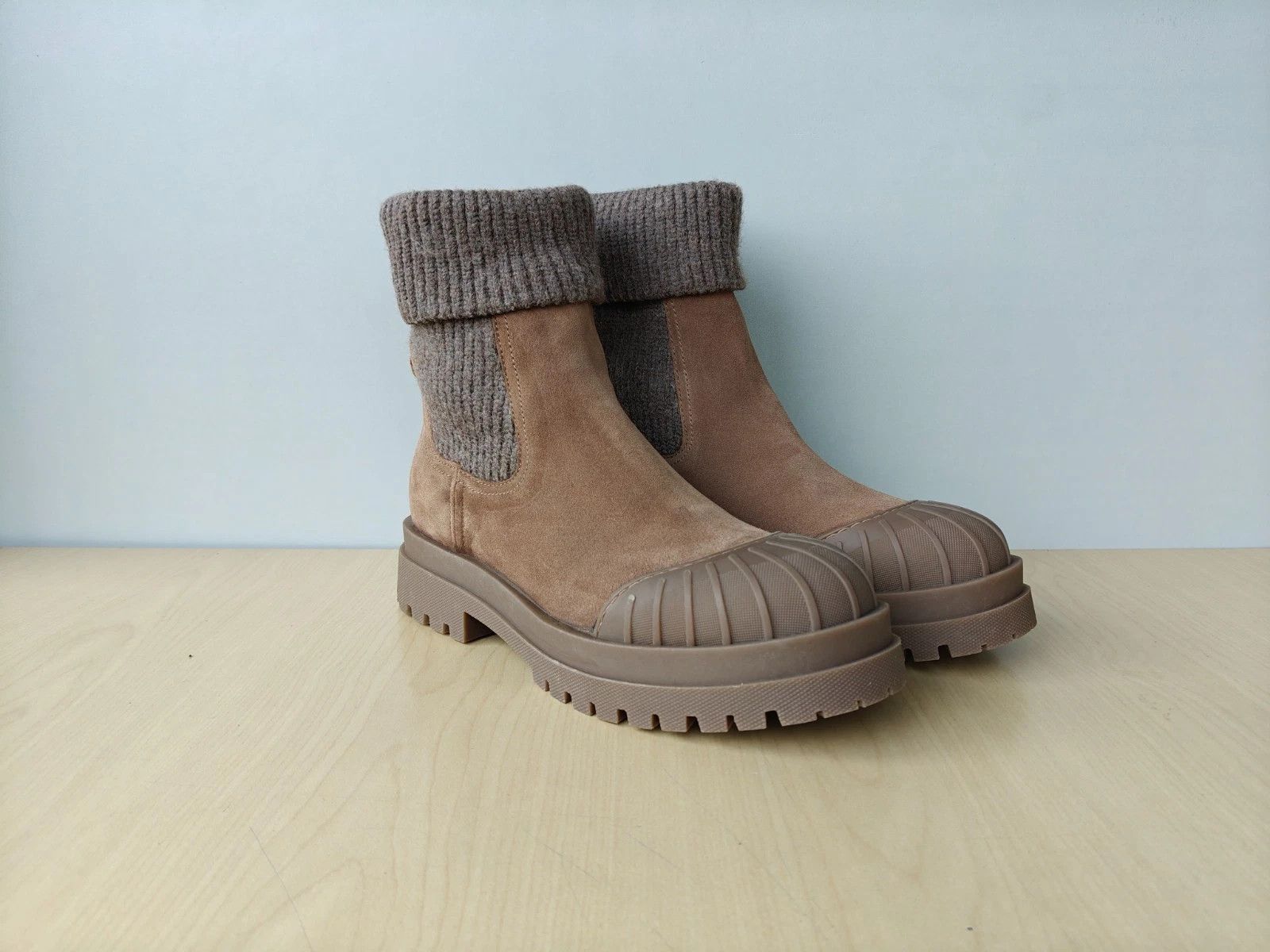 Sam Edelman Sam Edelman Steele Knit Chelsea Boot T / 0044 Size US 10 / IT 40 - 1 Thumbnail