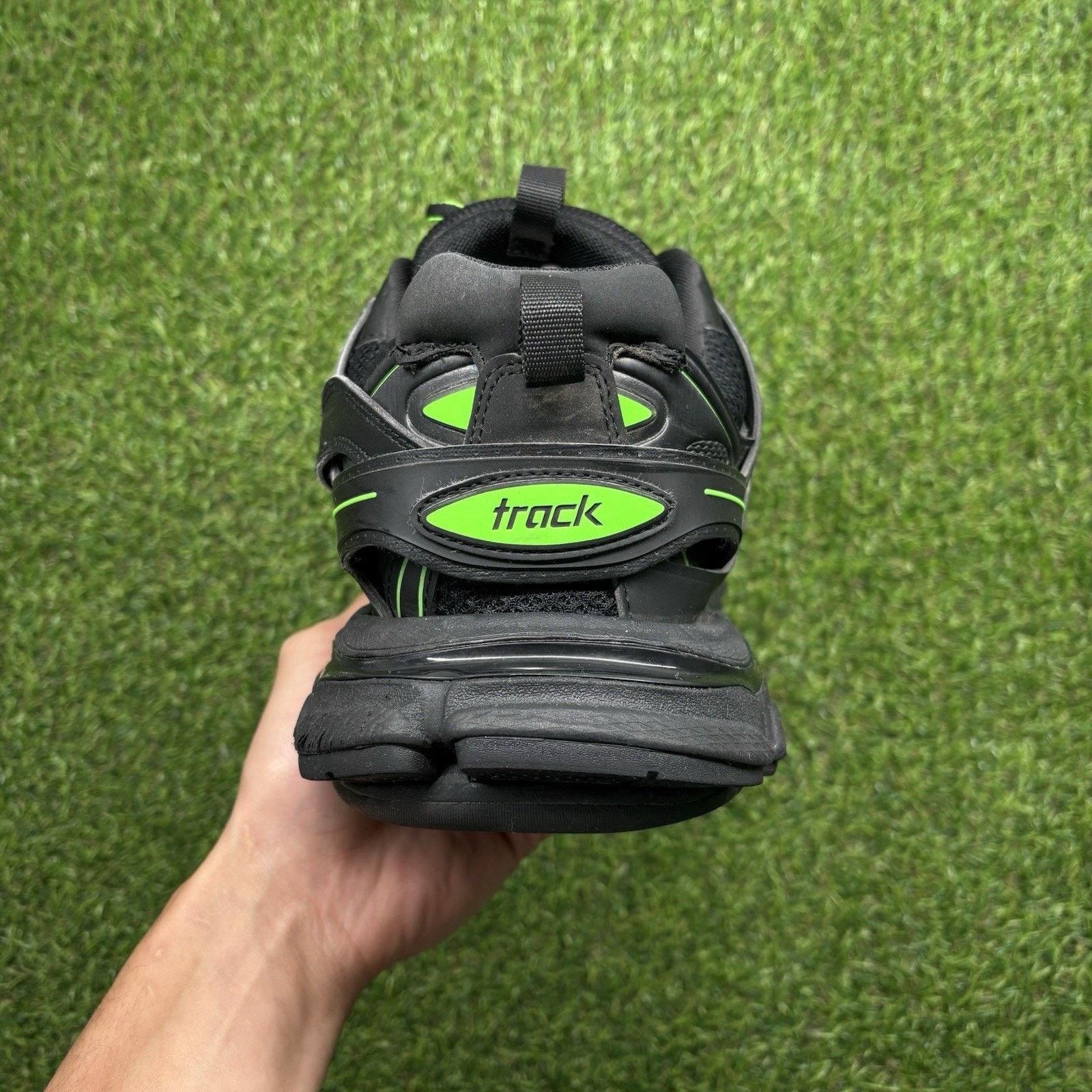 Balenciaga Balenciaga Track ' Black, Slime Green ' | GREAT CONDITION! Size US 13 / EU 46 - 4 Thumbnail