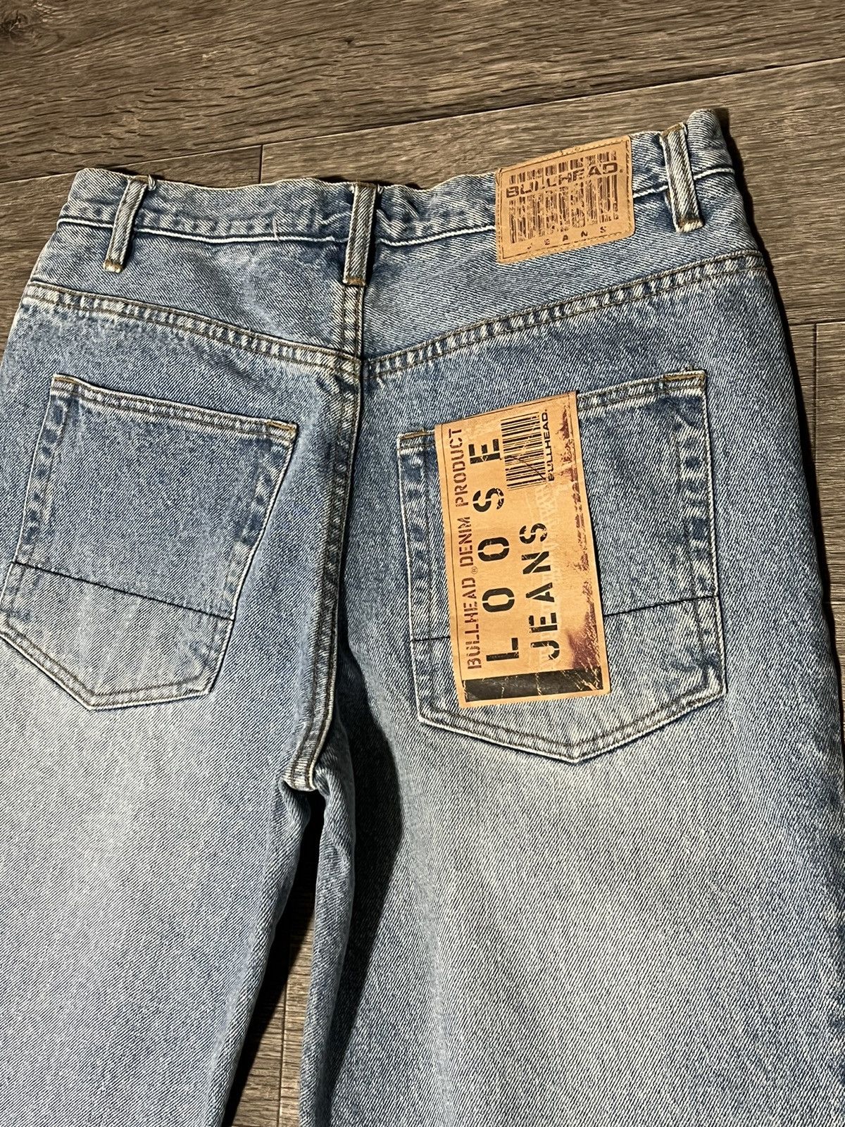 Vintage NWT Bullhead Denim Loose Fit 29x32 Size US 29 - 7 Thumbnail