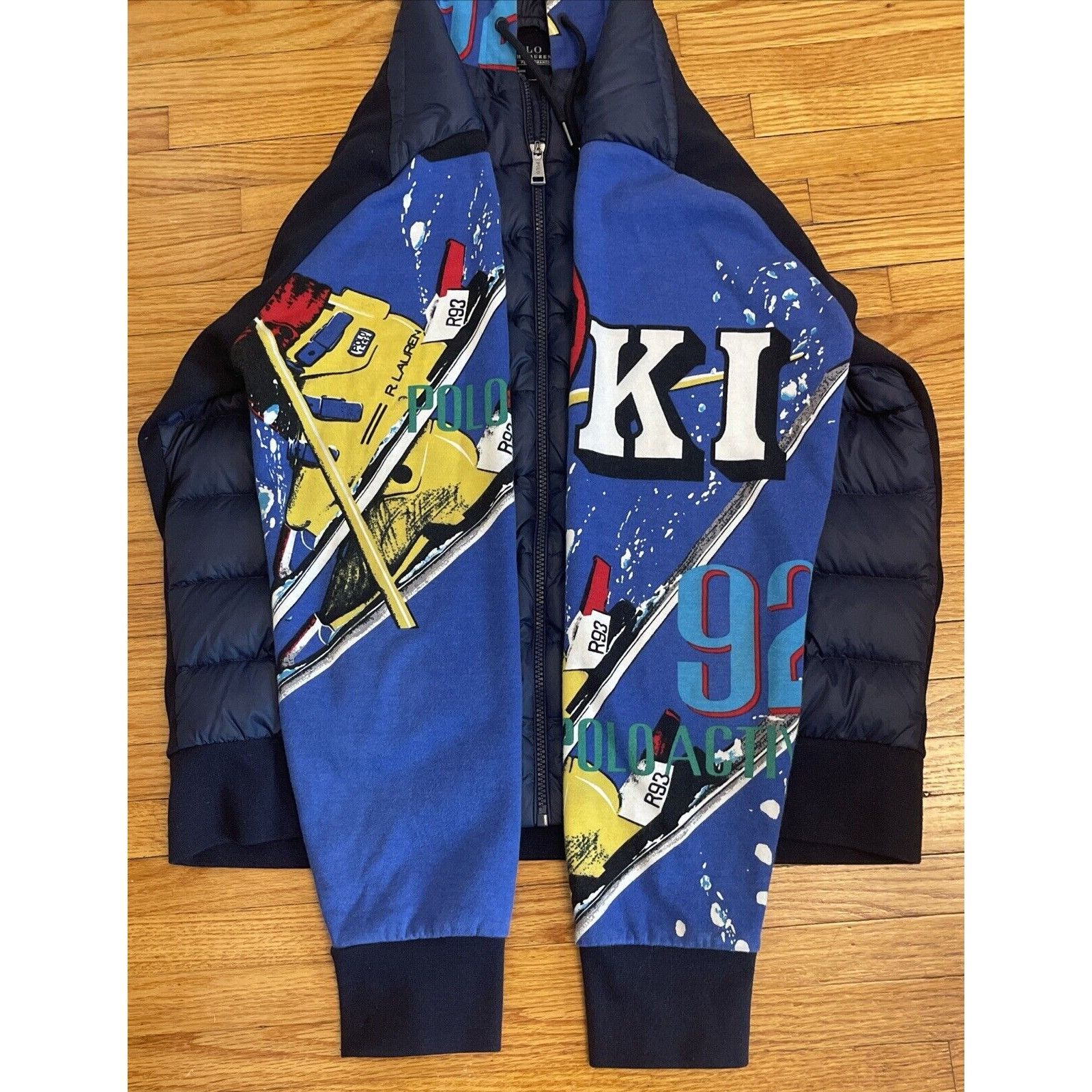 Mens Large Polo Stadium Ralph Lauren 1992 Suicide Ski Jacket