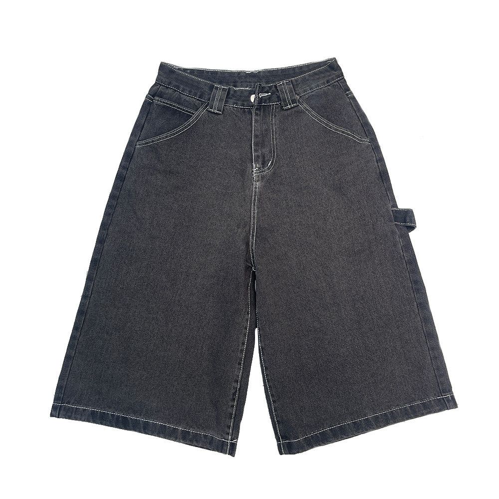 Japanese Brand × Vintage American retro washed men's casual denim shorts Size US 32 / EU 48 - 1 Thumbnail