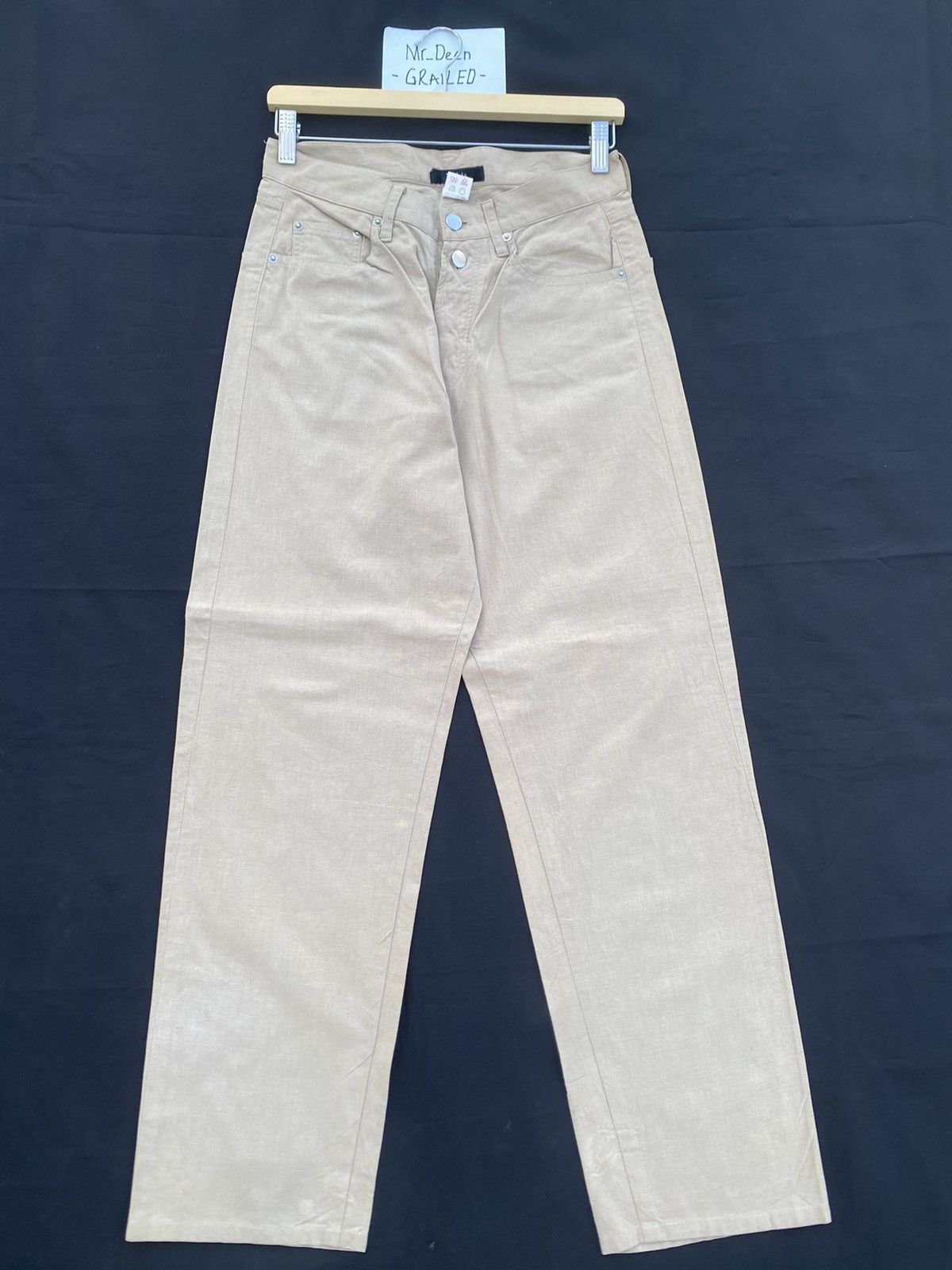 Yohji Yamamoto Rare Yohji Yamamoto Y’s Khaki Slack Pants Size US 28 / EU 44 - 4 Thumbnail