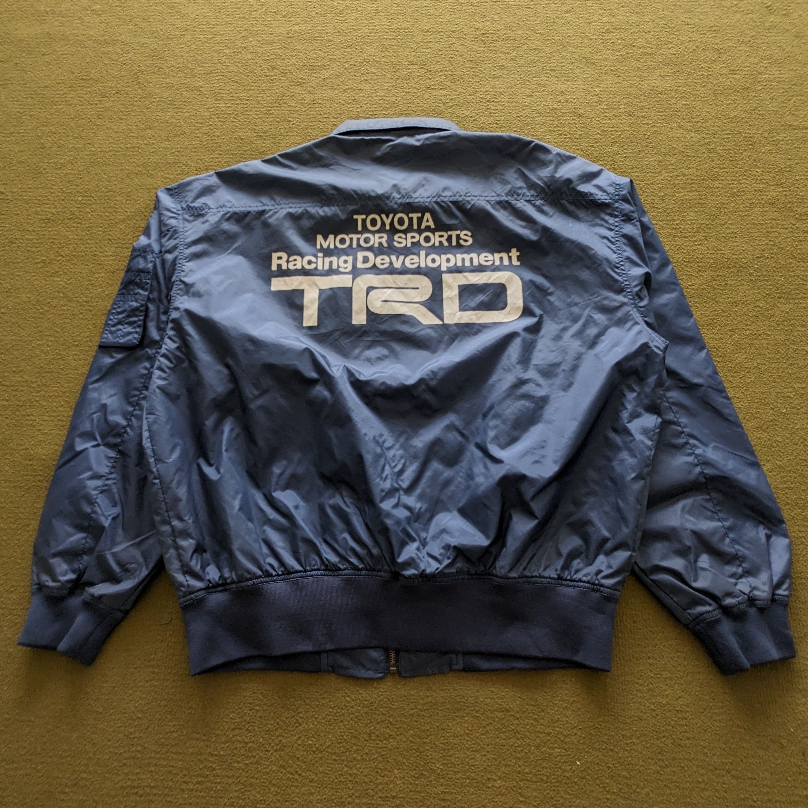 Vintage Vintage TRD TOYOTA Racing Team Windbreaker Bomber Jacket Size US L / EU 52-54 / 3 - 1 Thumbnail