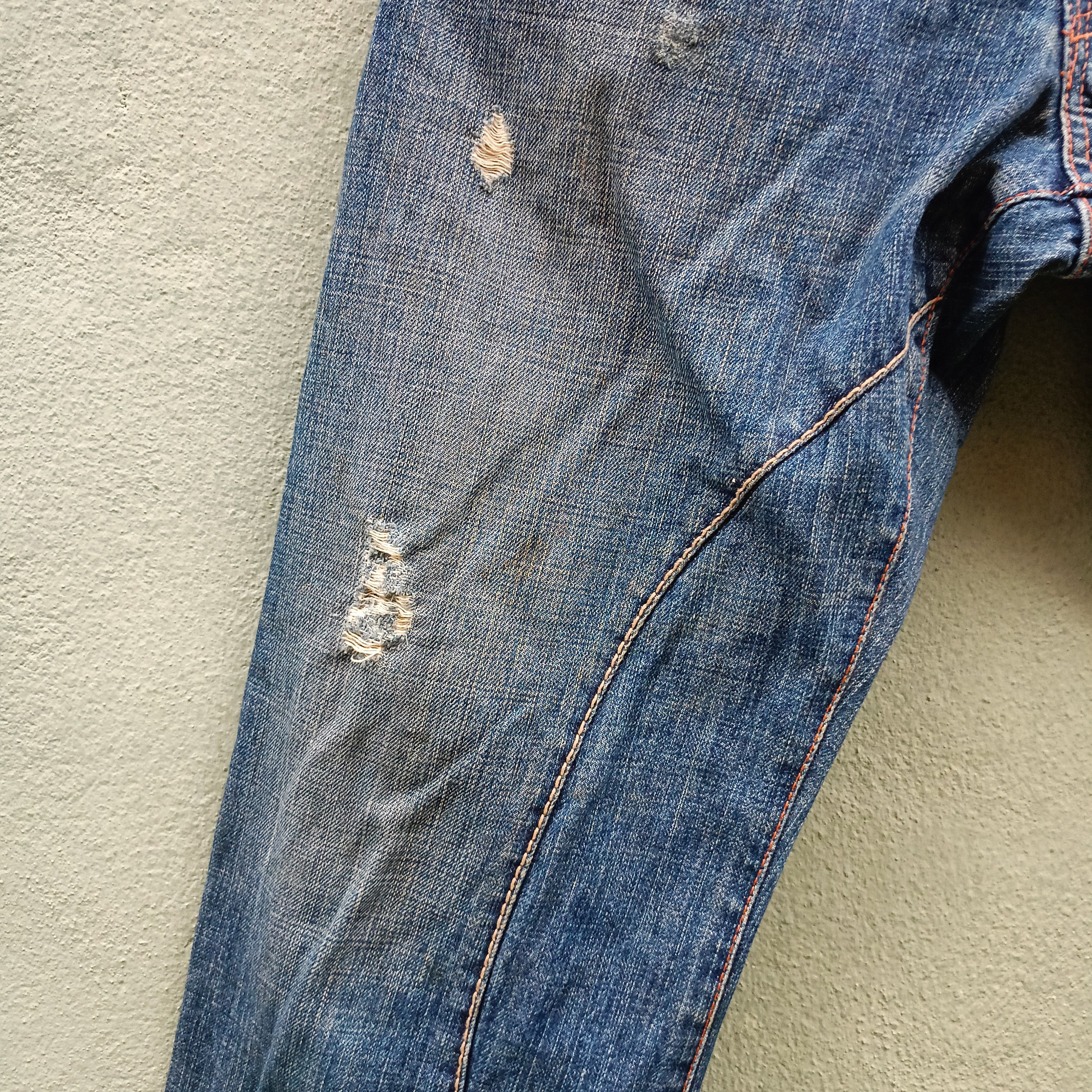 Japanese Brand Blue Way Distressed Denim Japanese Brand Size US 32 / EU 48 - 5 Thumbnail