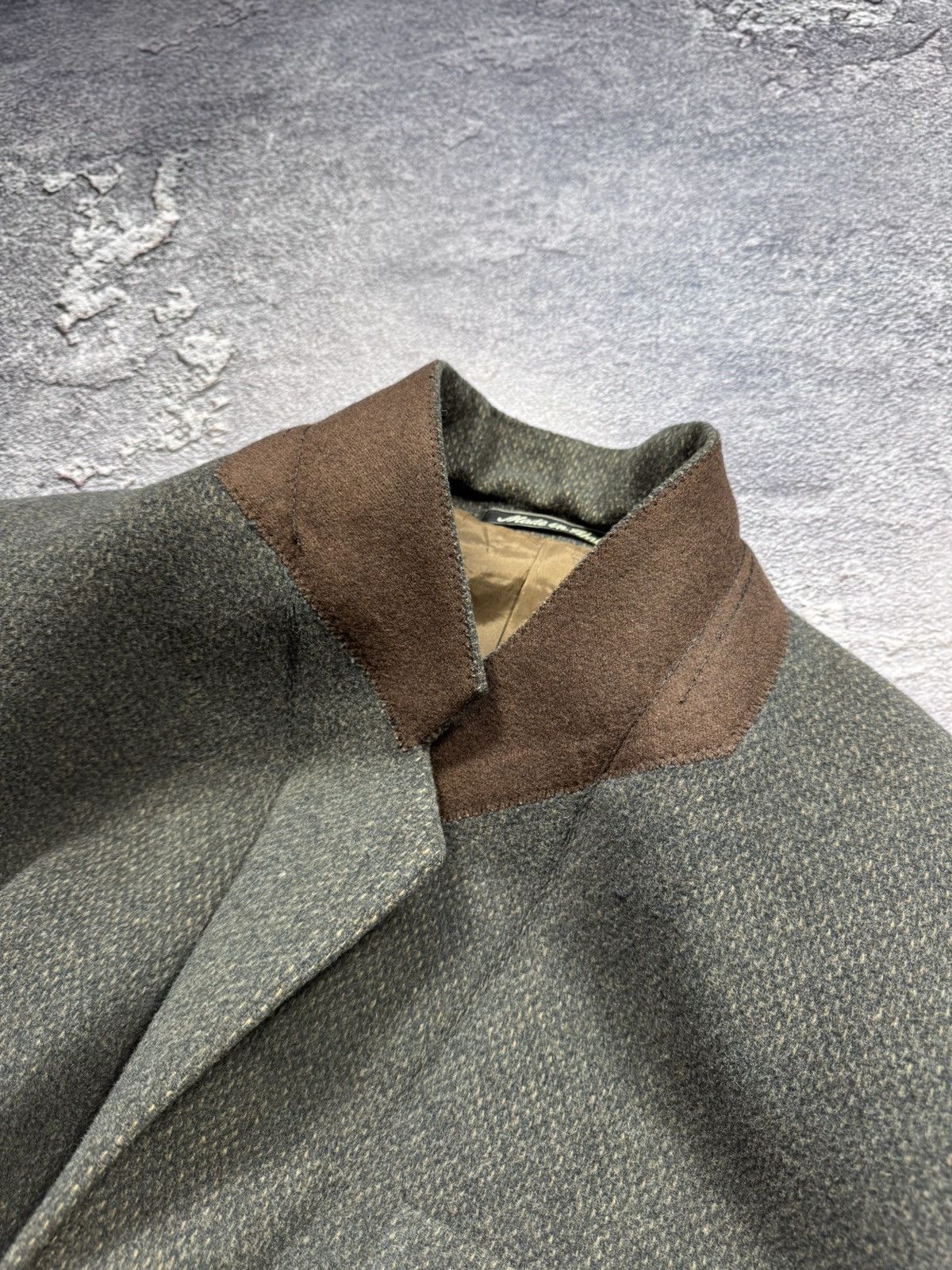 Emporio Armani Emporio Armani Vintage Wool & Cashmere Blazer Size 48R - 7 Thumbnail