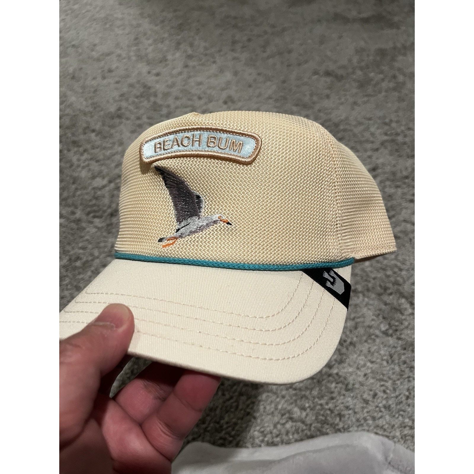 Goorin Bros. Goorin Bros The Farm Beach Bum Seagull Trucker Hat Beige Size ONE SIZE - 7 Thumbnail