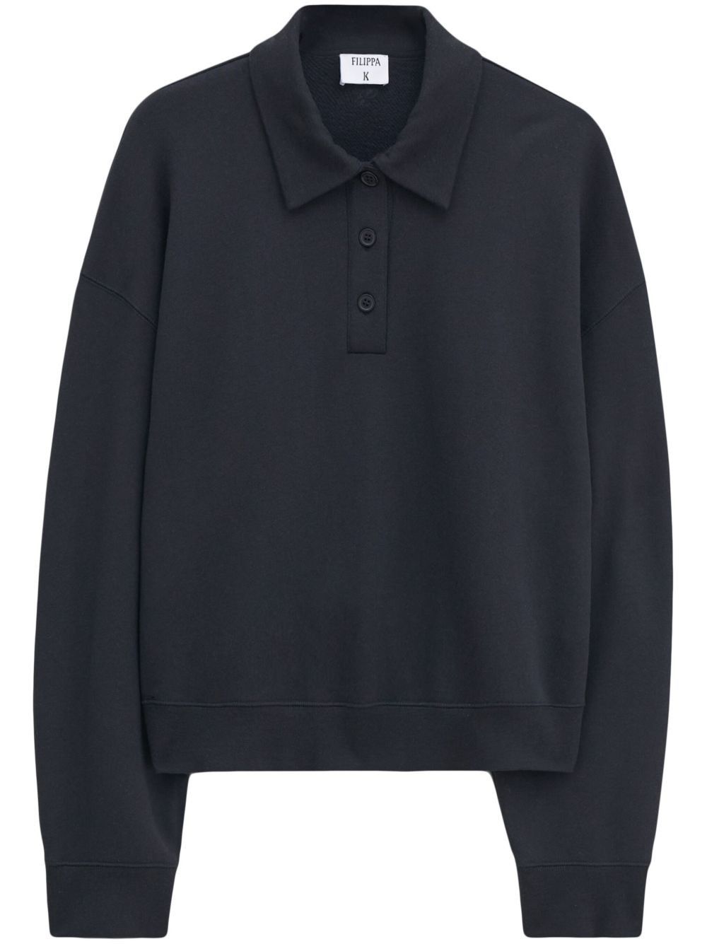 Filippa K LONG SLEEVES POLO SHIRT Size L / US 10 / IT 46 - 1 Thumbnail