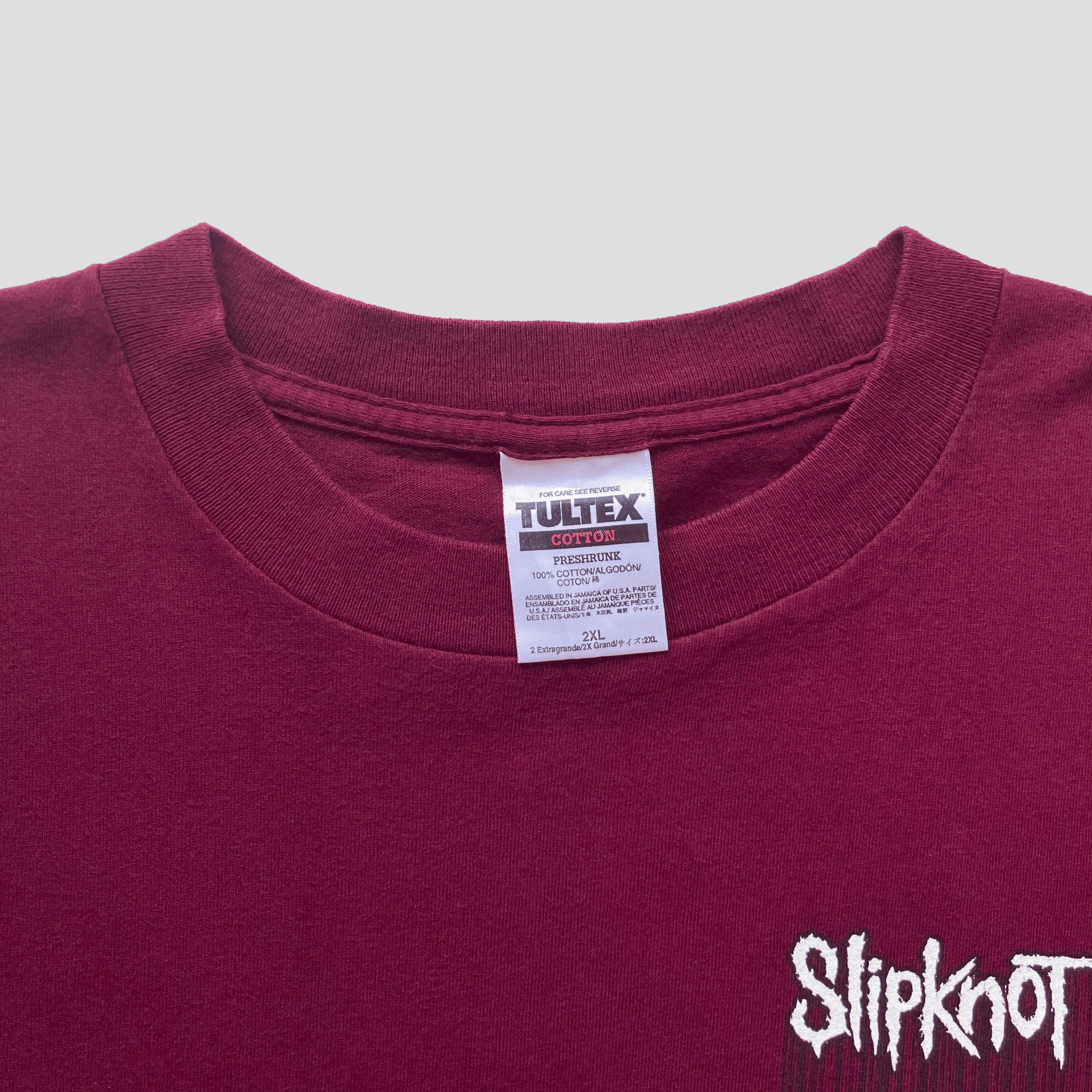 Band Tees Vintage 1999 Slipknot Barcode T-Shirt Size US XXL / EU 58 / 5 - 3 Thumbnail