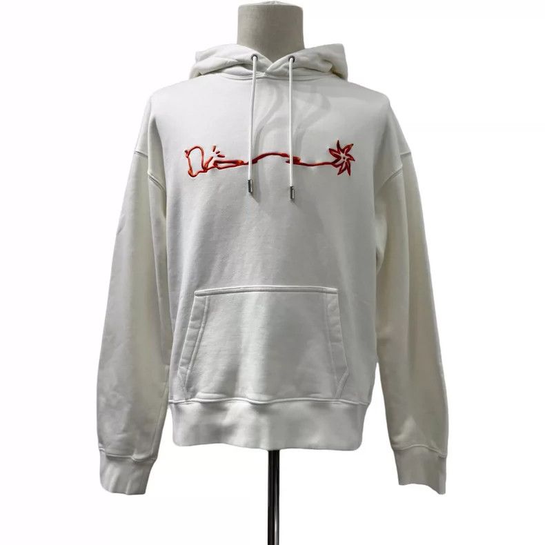 Dior Dior Letter embroidered hooded sweatshirt 2505-Nextarrow Size US L / EU 52-54 / 3 - 2 Thumbnail