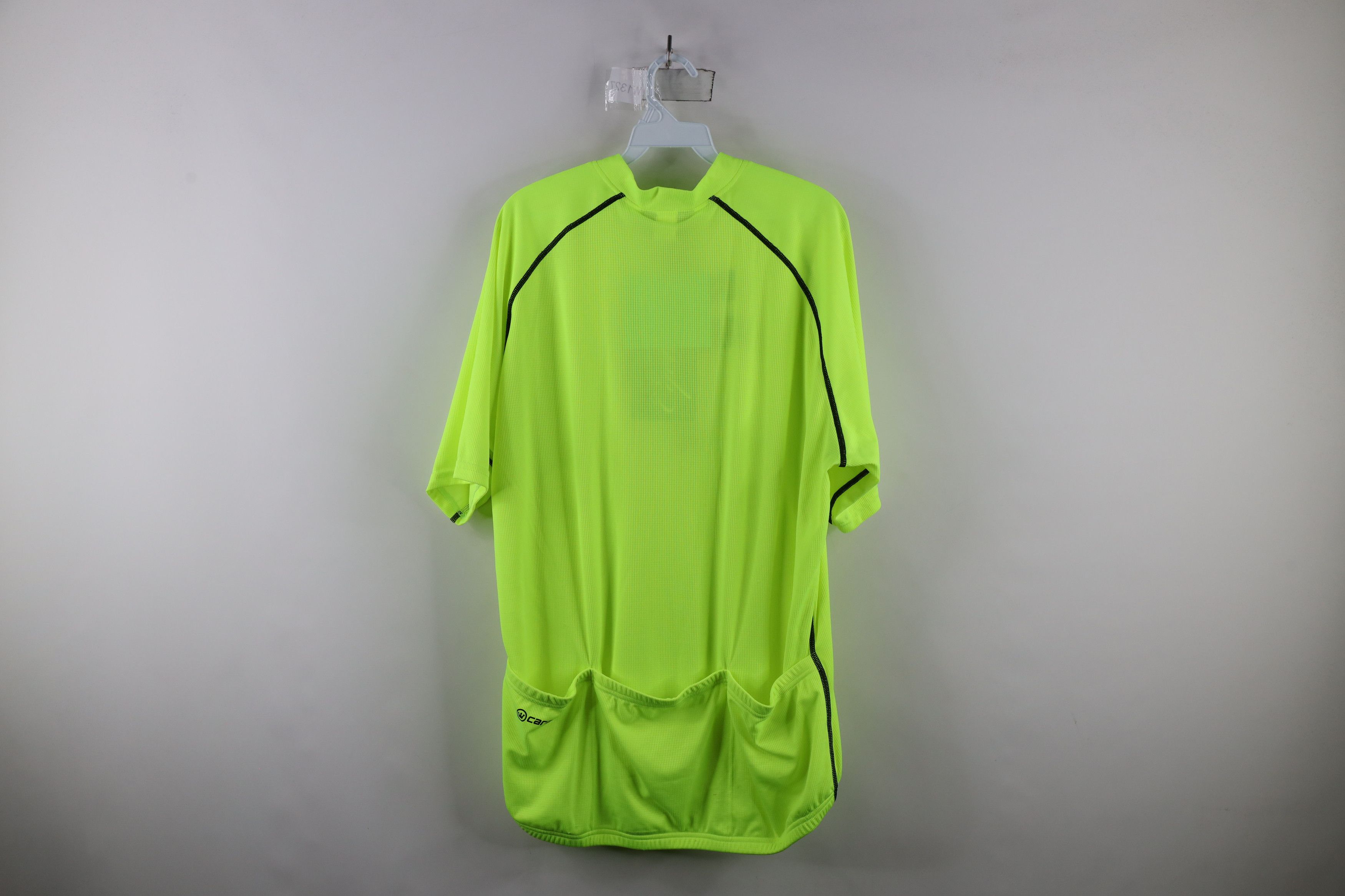 Vintage Deadstock Vintage Canari Cycling Jersey Highlighter Yellow Size US XL / EU 56 / 4 - 13 Thumbnail