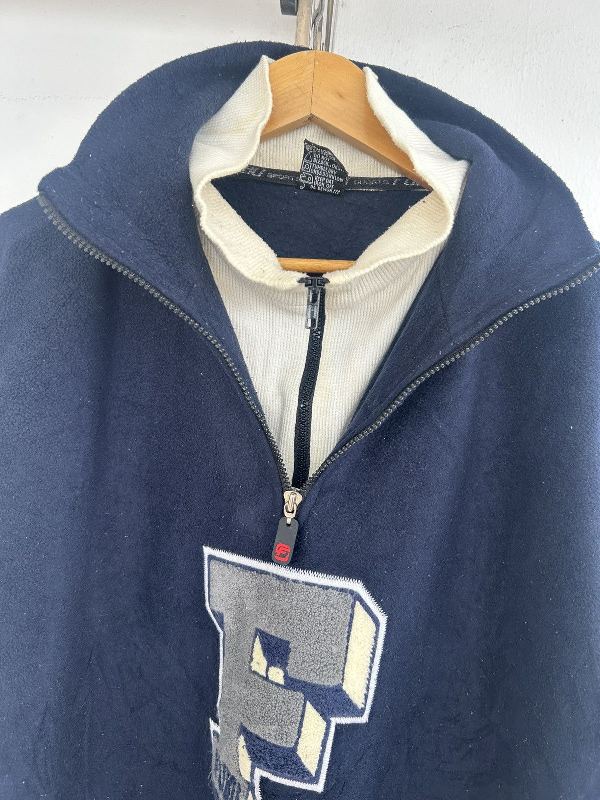 Fubu Fubu Sweater Halfzip Fronthit Blue Size US XL / EU 56 / 4 - 6 Thumbnail